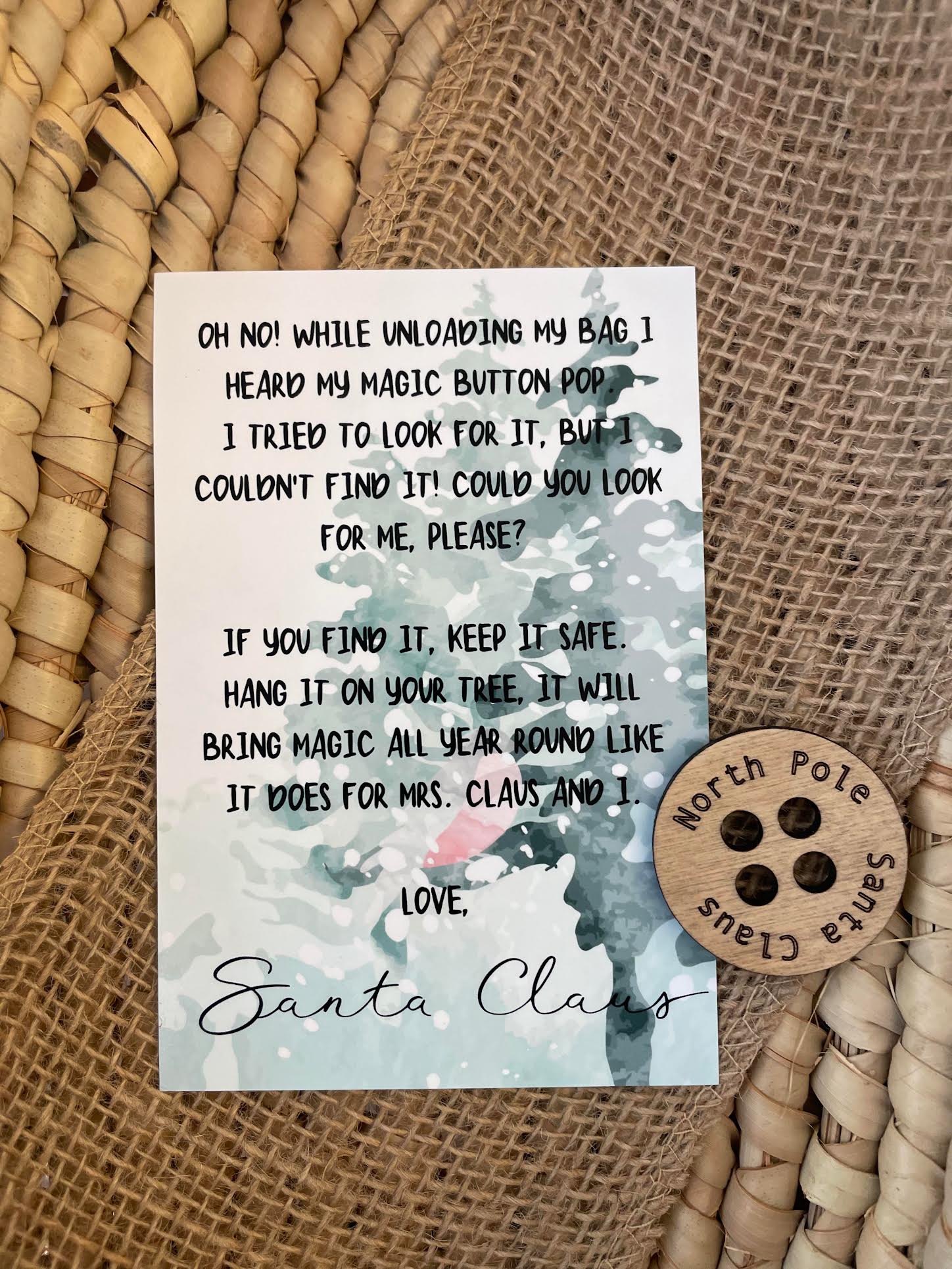Santa-note-and-button
