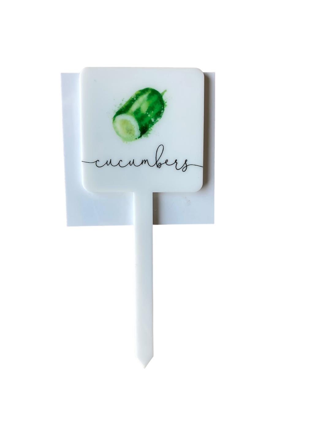 Fruit & Veggie garden stake marker