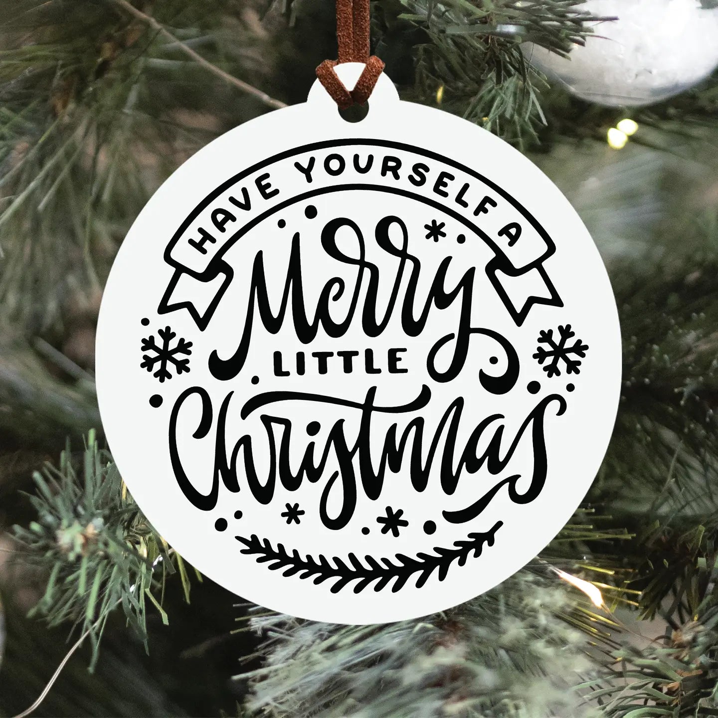 Acrylic Christmas ornaments