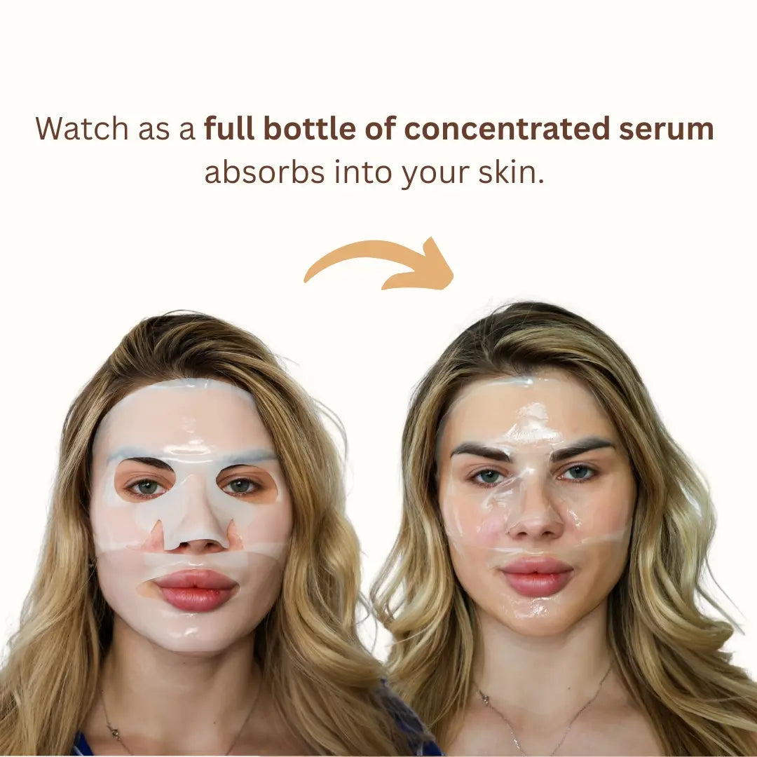Melting masks- collagen & vitamin c