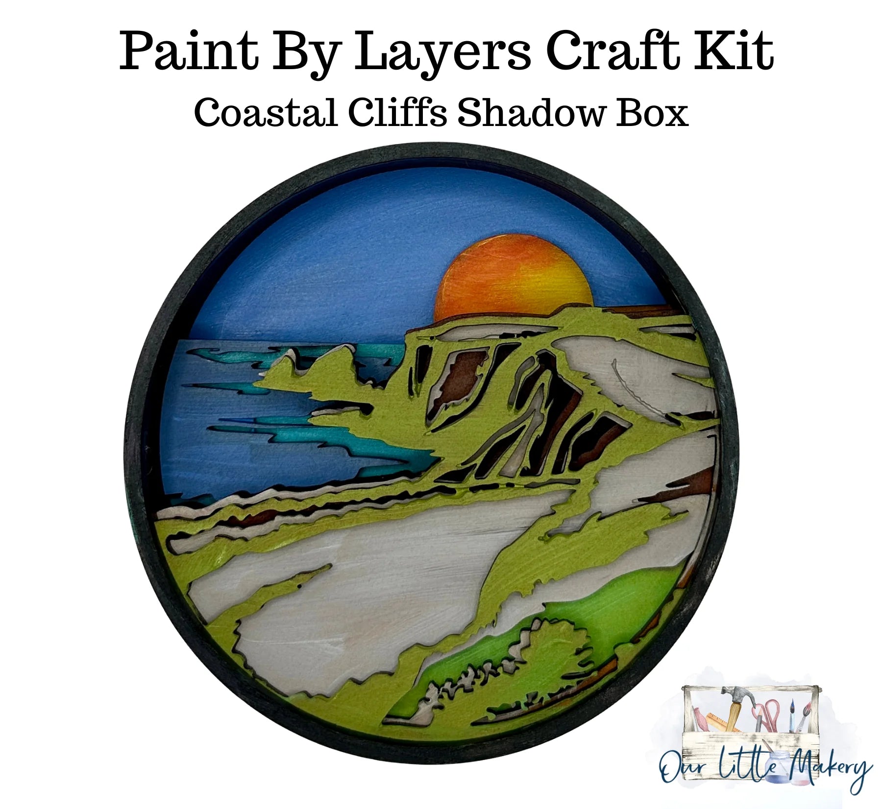 Paint by layers craft kits