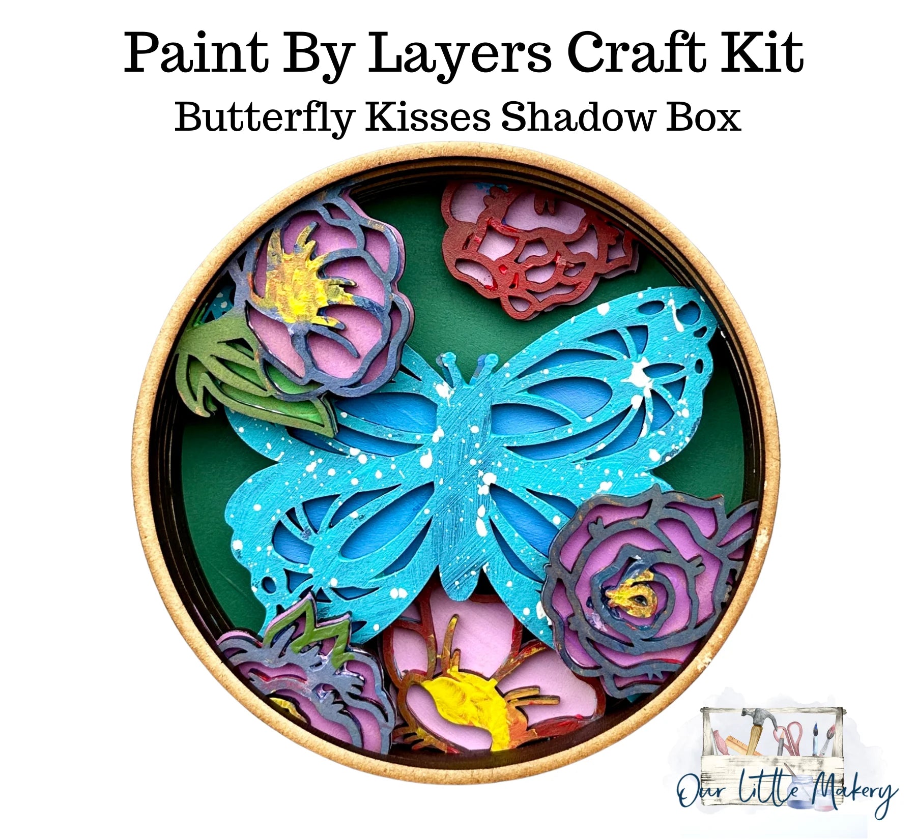 Paint by layers craft kits