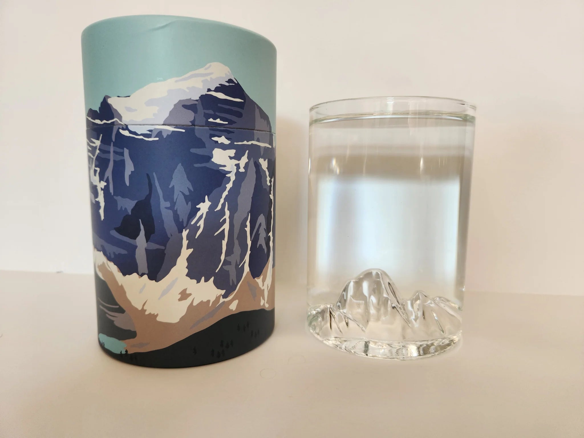 Mt Temple Pint Glass