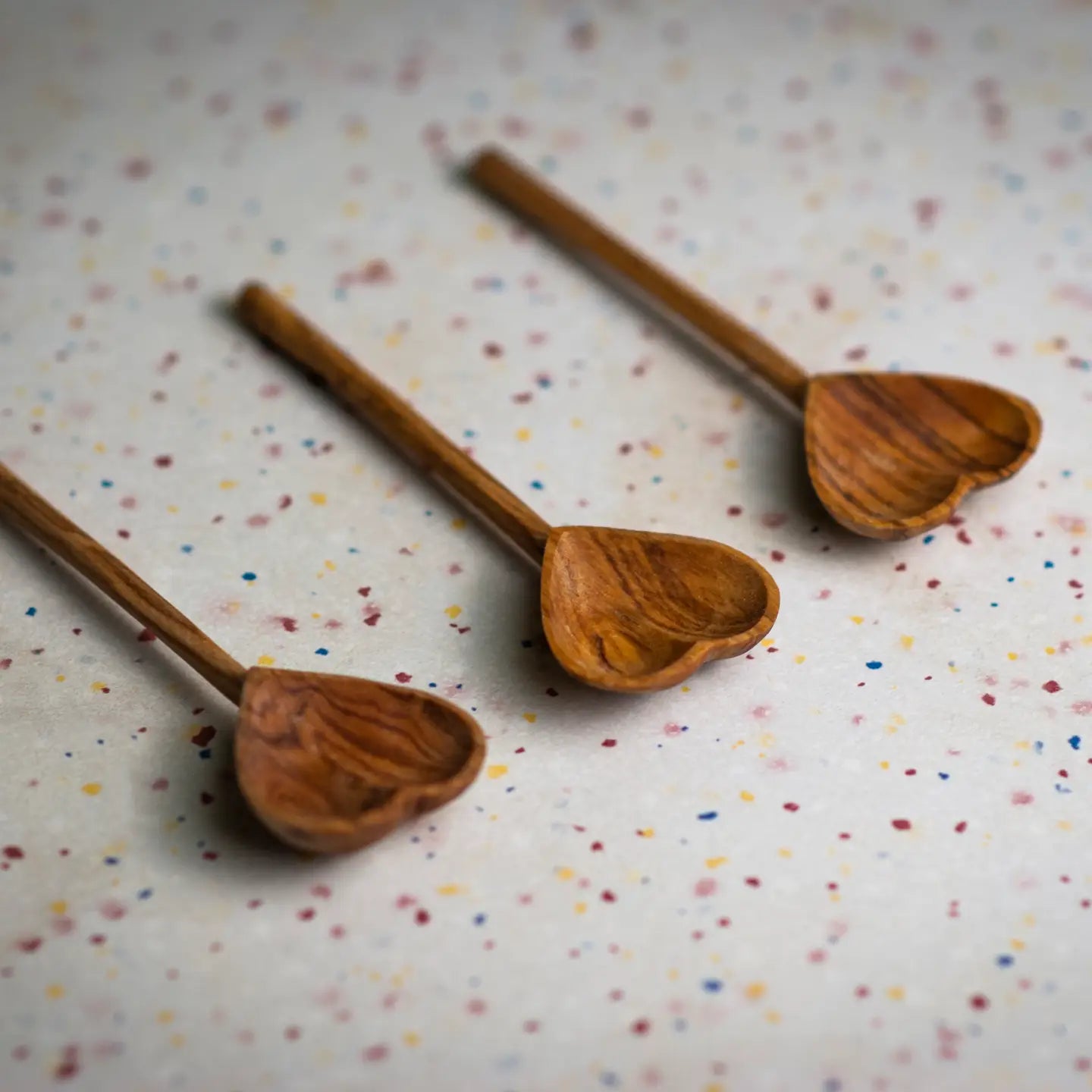 Hand Carved Heart Spoon
