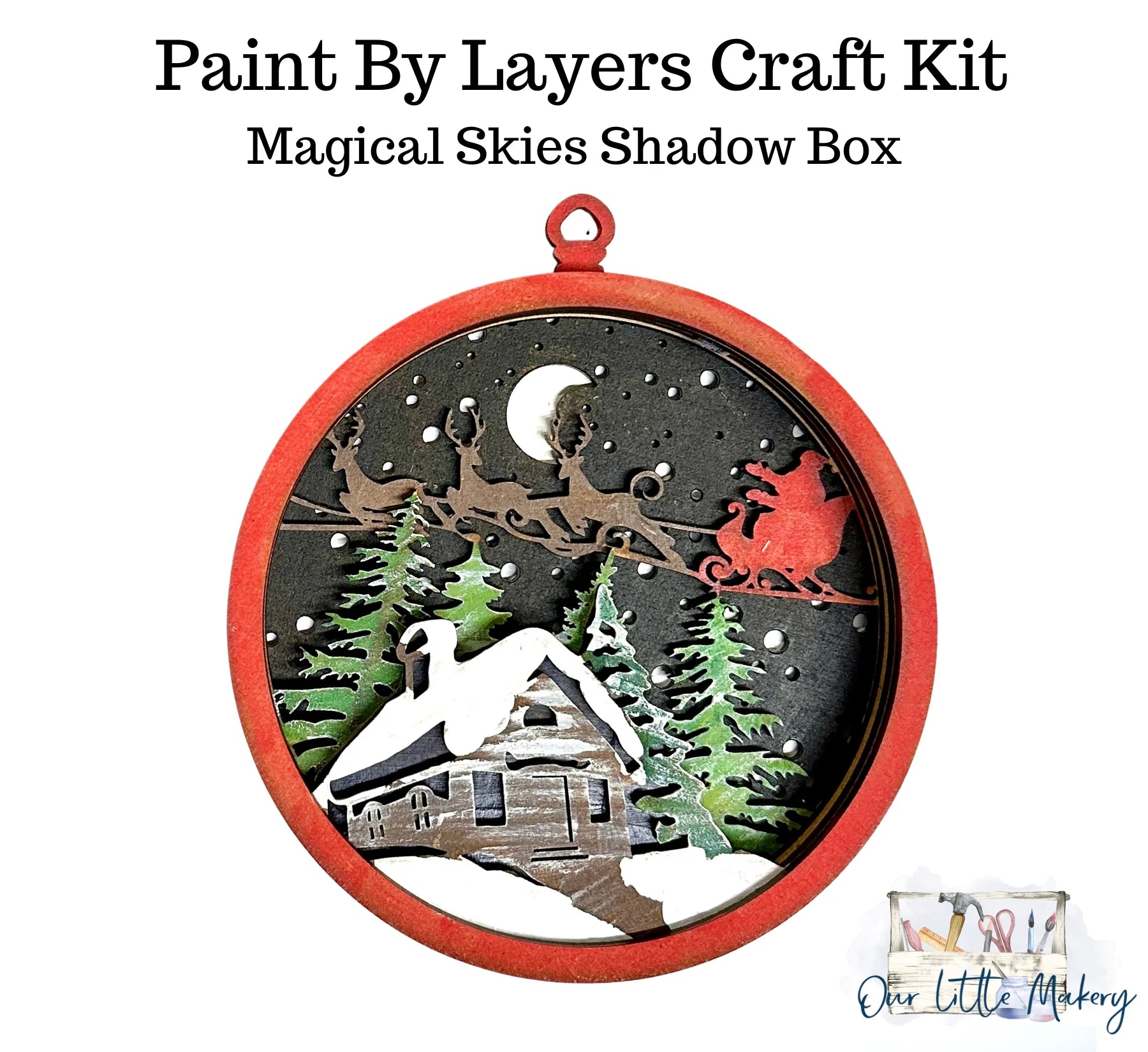 Paint by layers craft kits