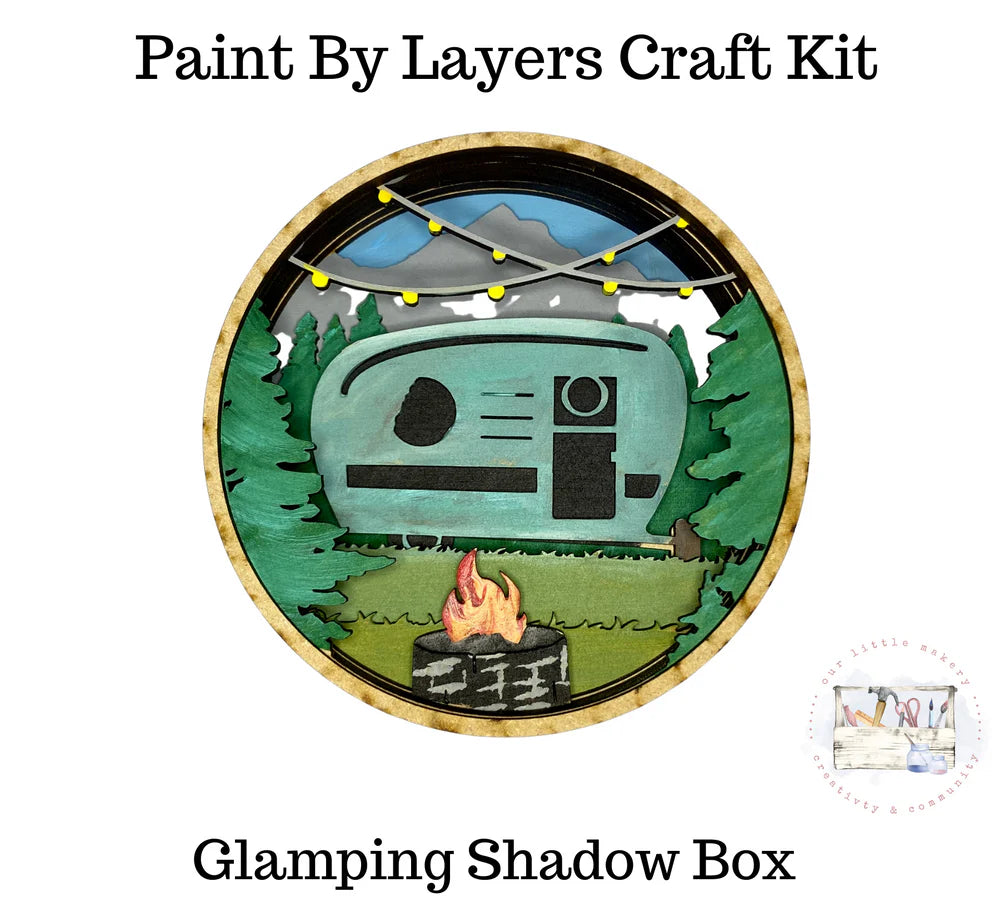 Paint by layers craft kits