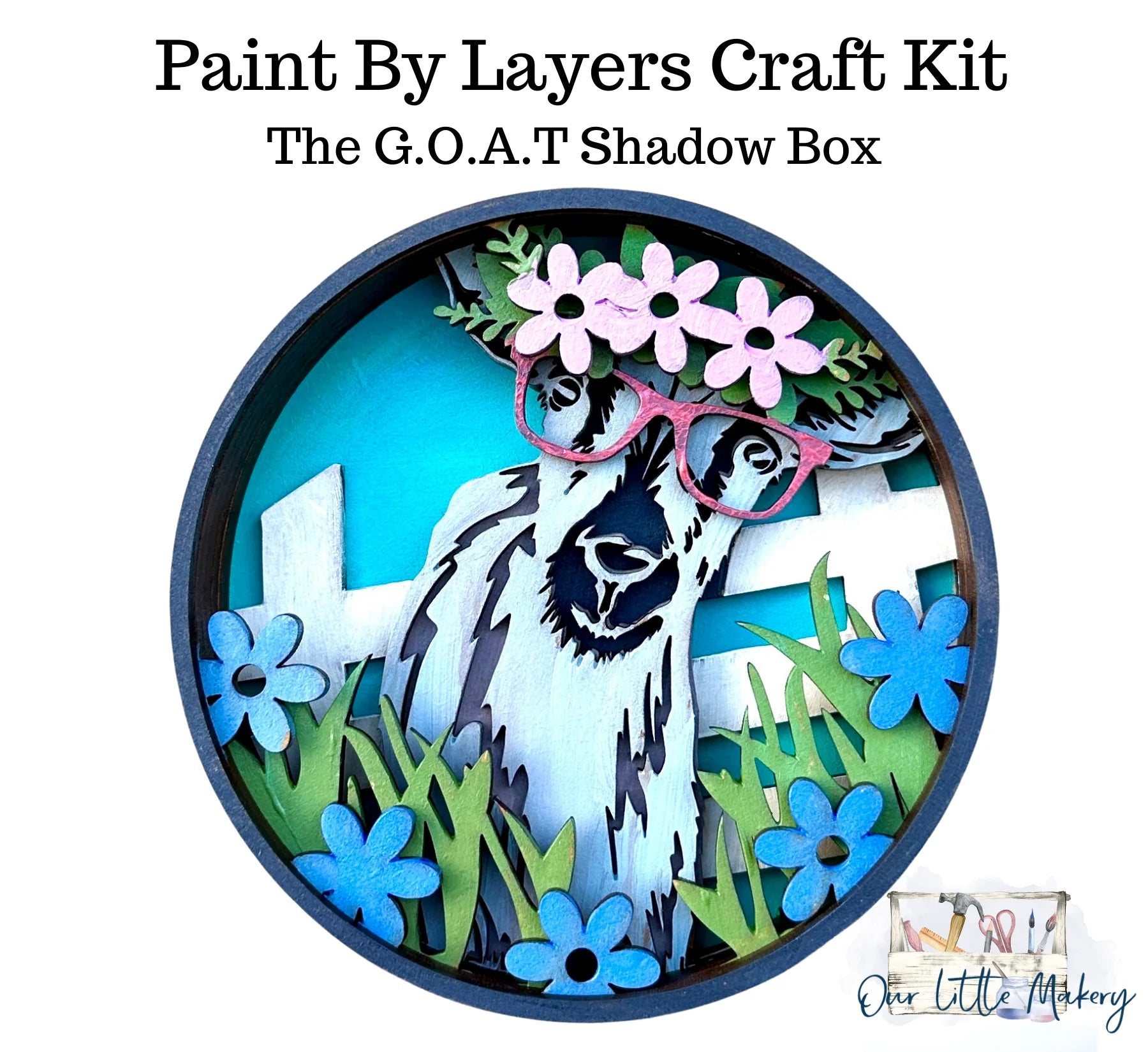 Paint by layers craft kits