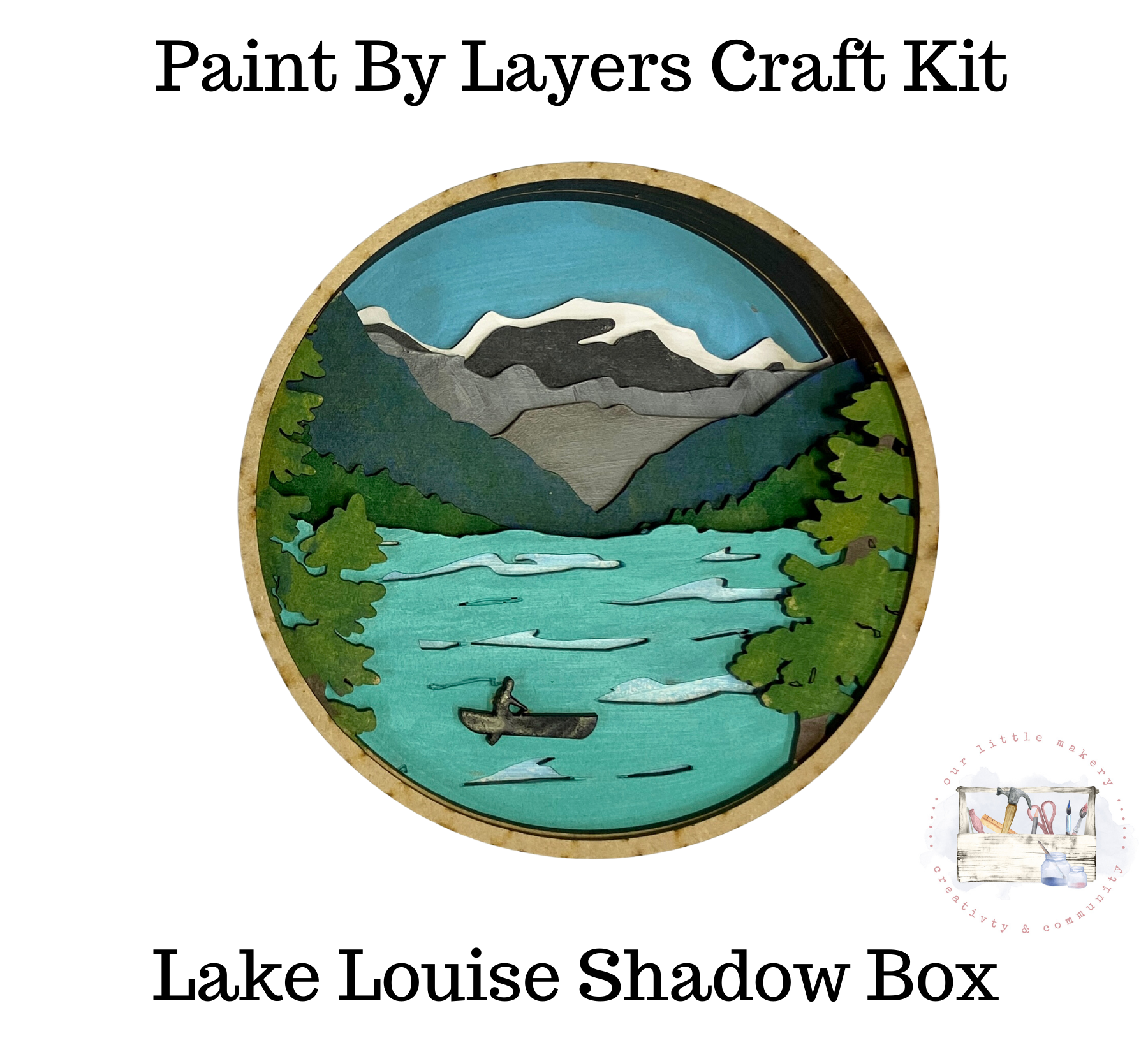 Paint by layers craft kits