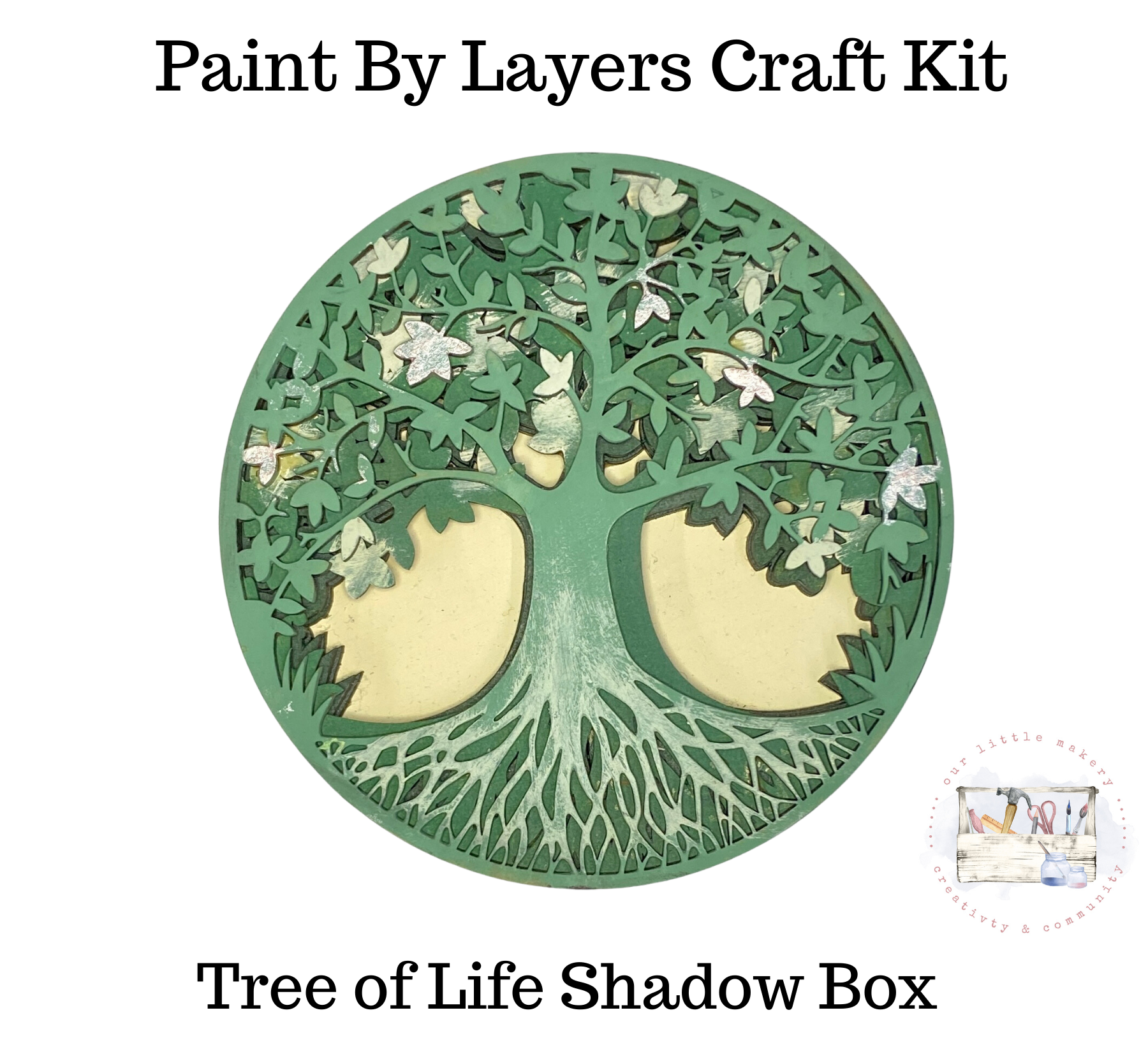 Paint by layers craft kits