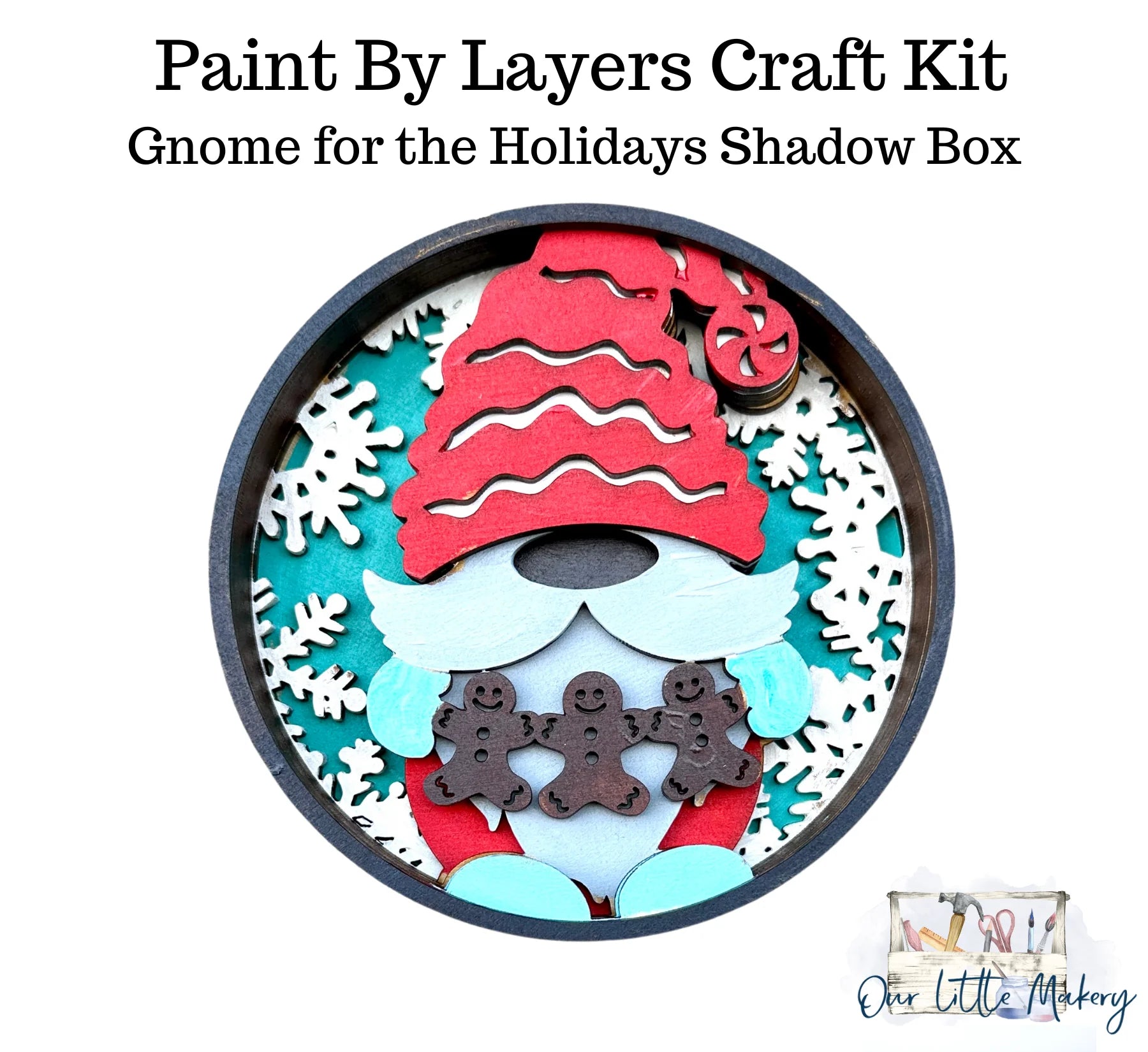 Paint by layers craft kits