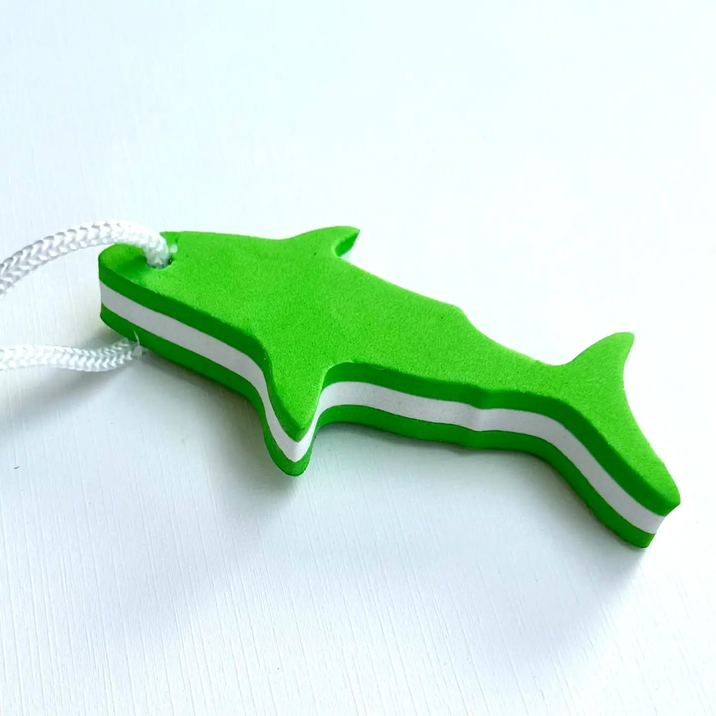 Aqua Shark Floating Keychain