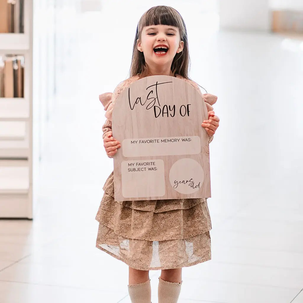 Reversible Back To School Dry Erase Arch Board