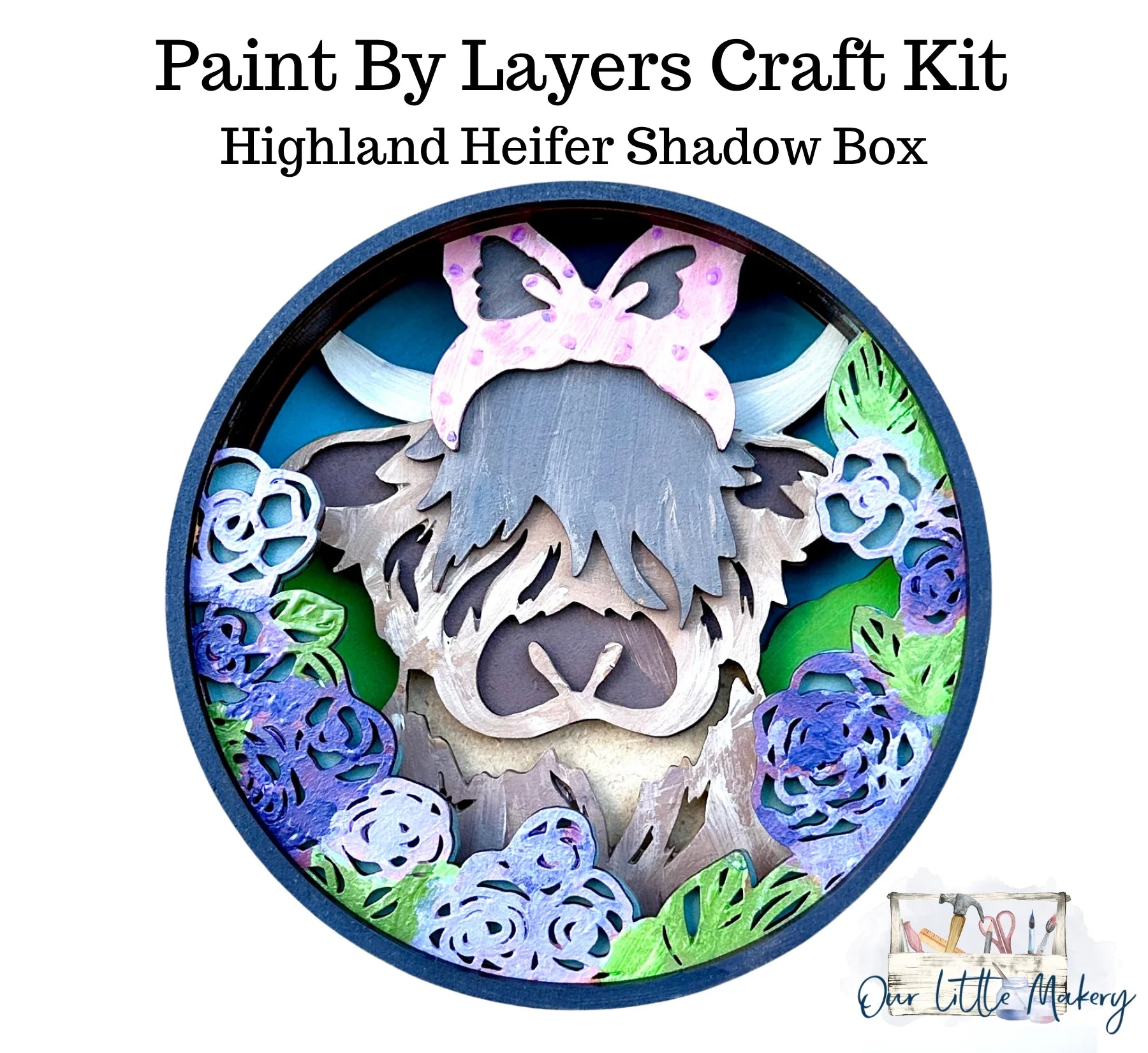 Paint by layers craft kits