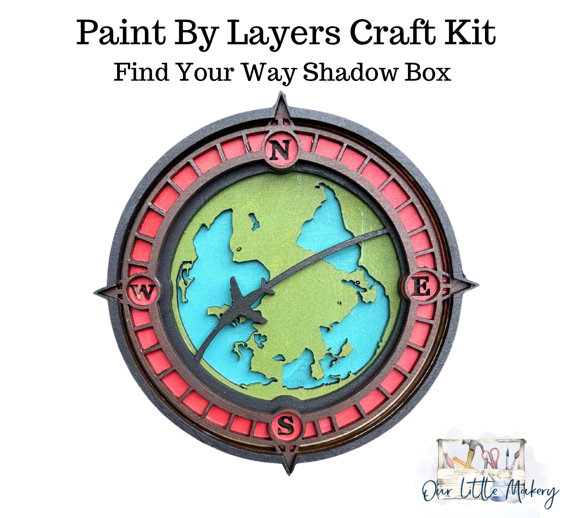 Paint by layers craft kits