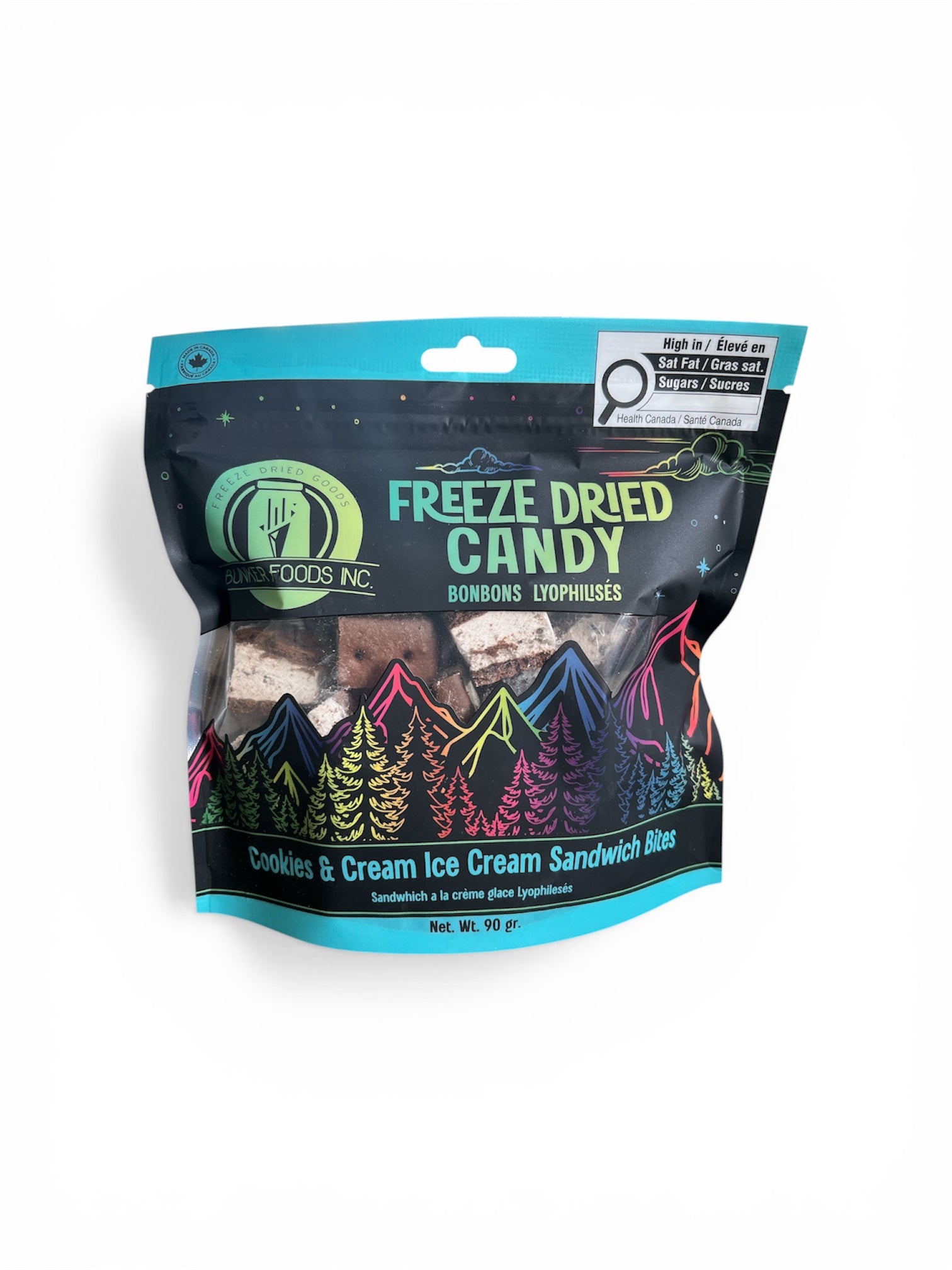 Freeze Dried Ice Cream Sandwich Bites