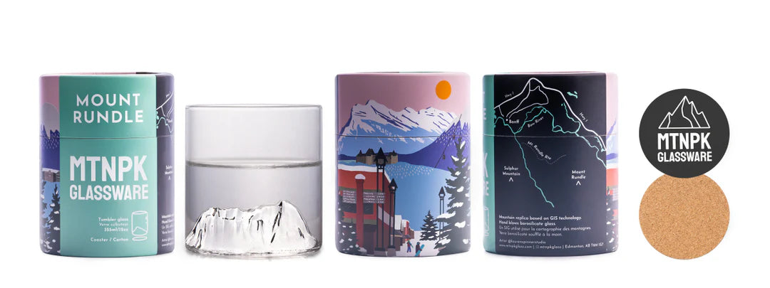 Mt. Rundle Tumbler Glass