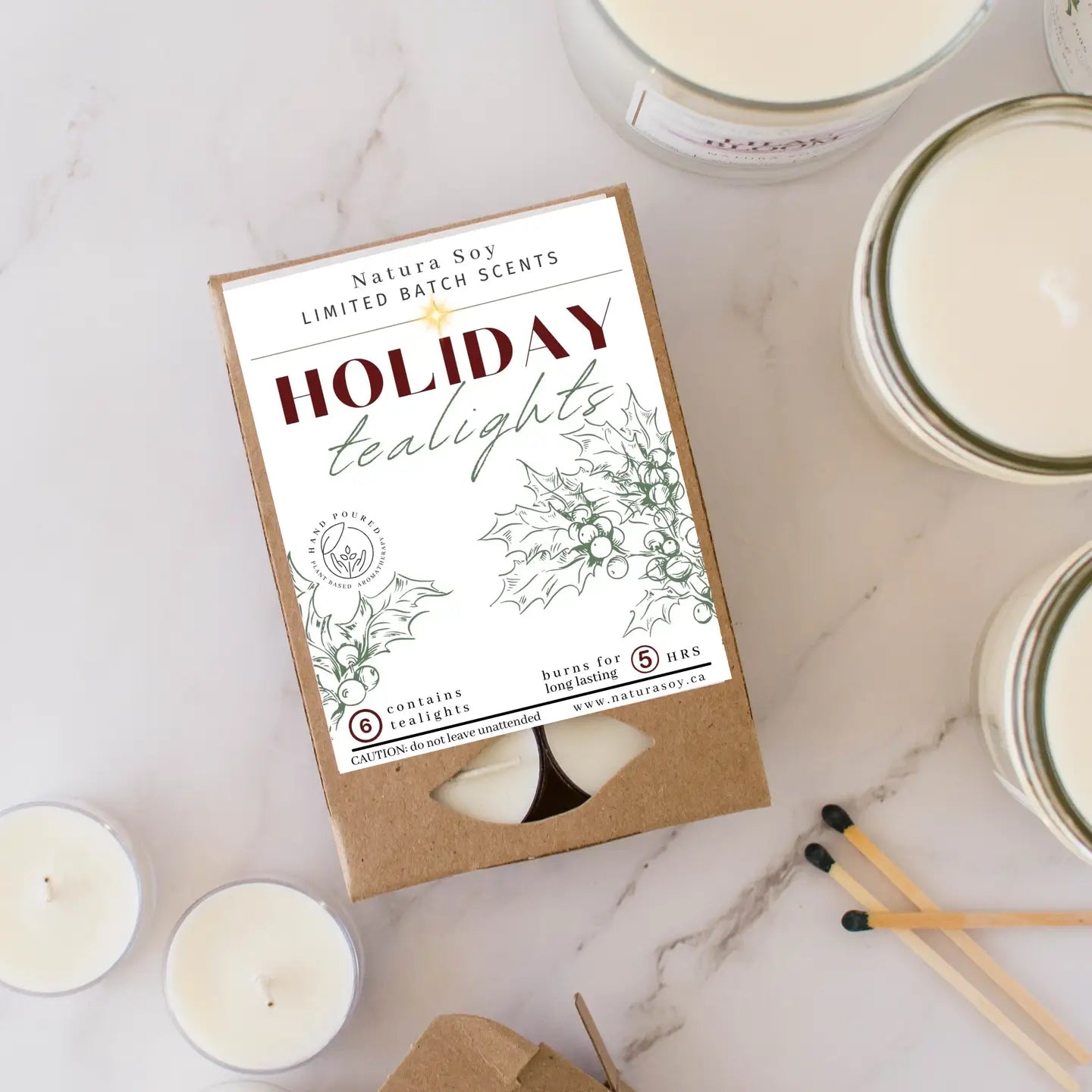 Holiday Tealight Candles