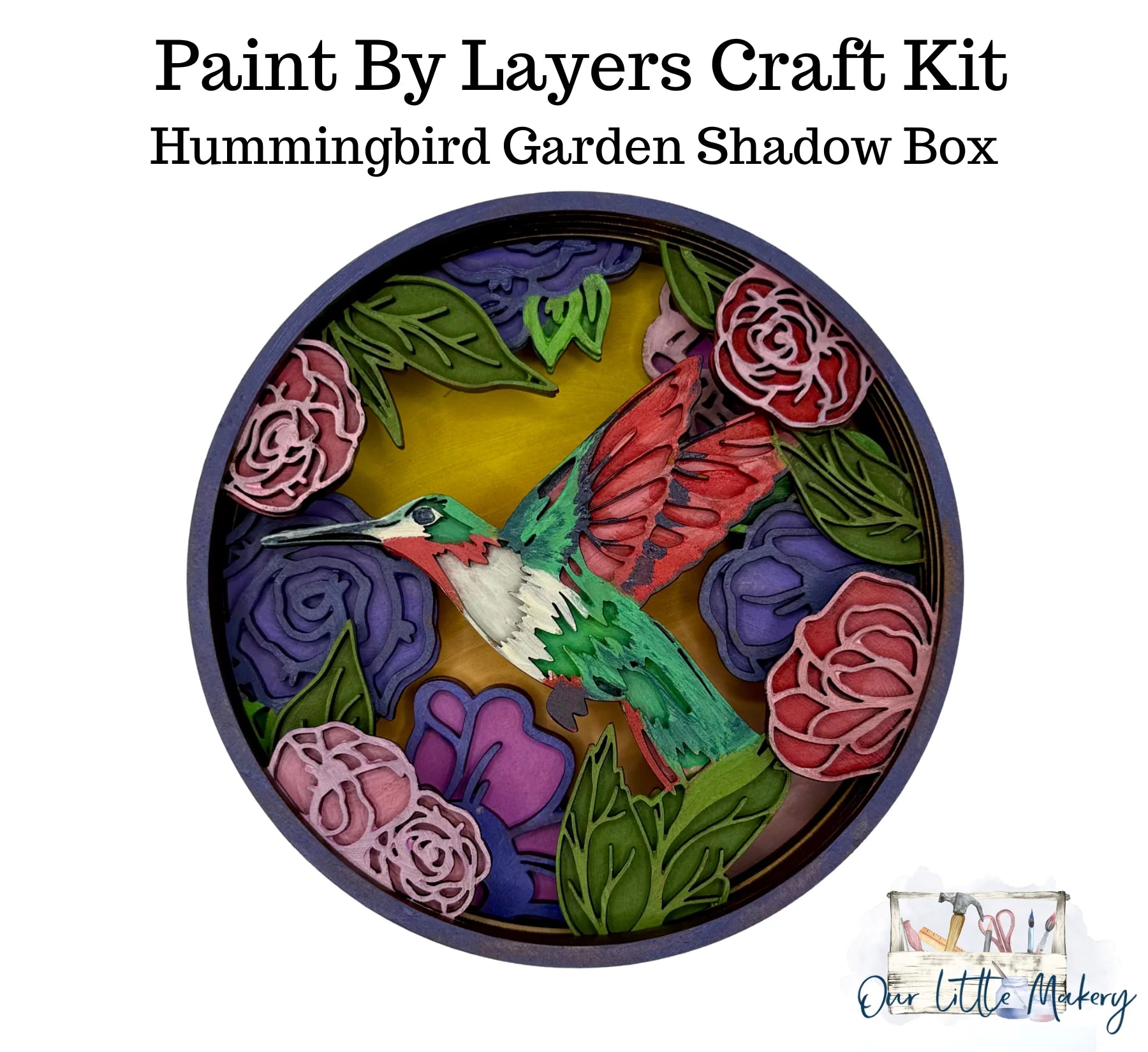 Paint by layers craft kits