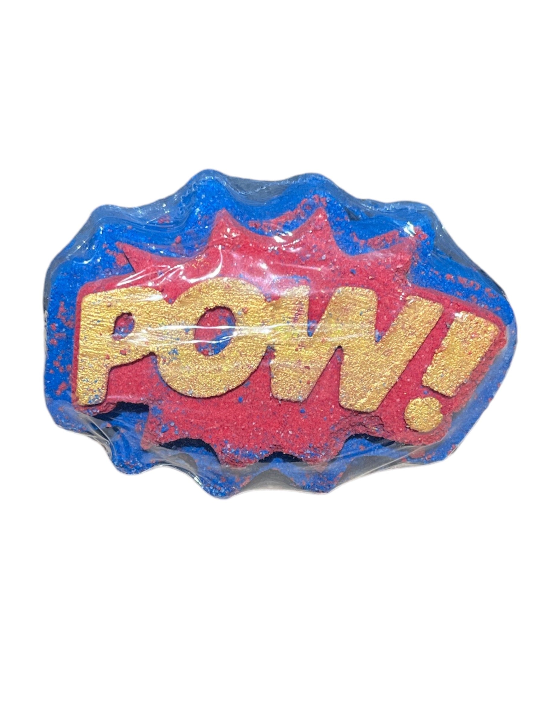 POW Super Hero Bath Bomb With Shoe Charm