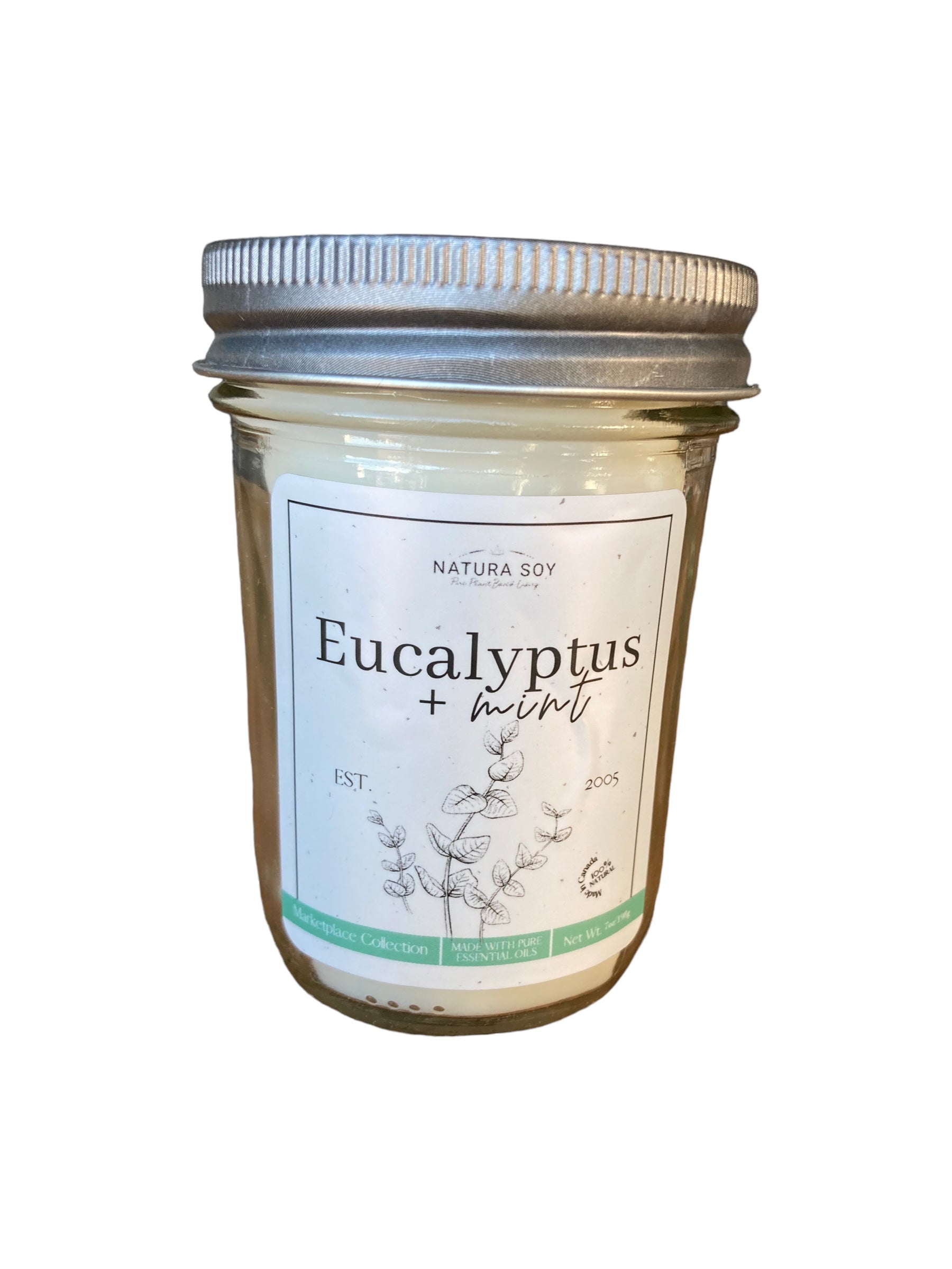 Natura soy wax candles