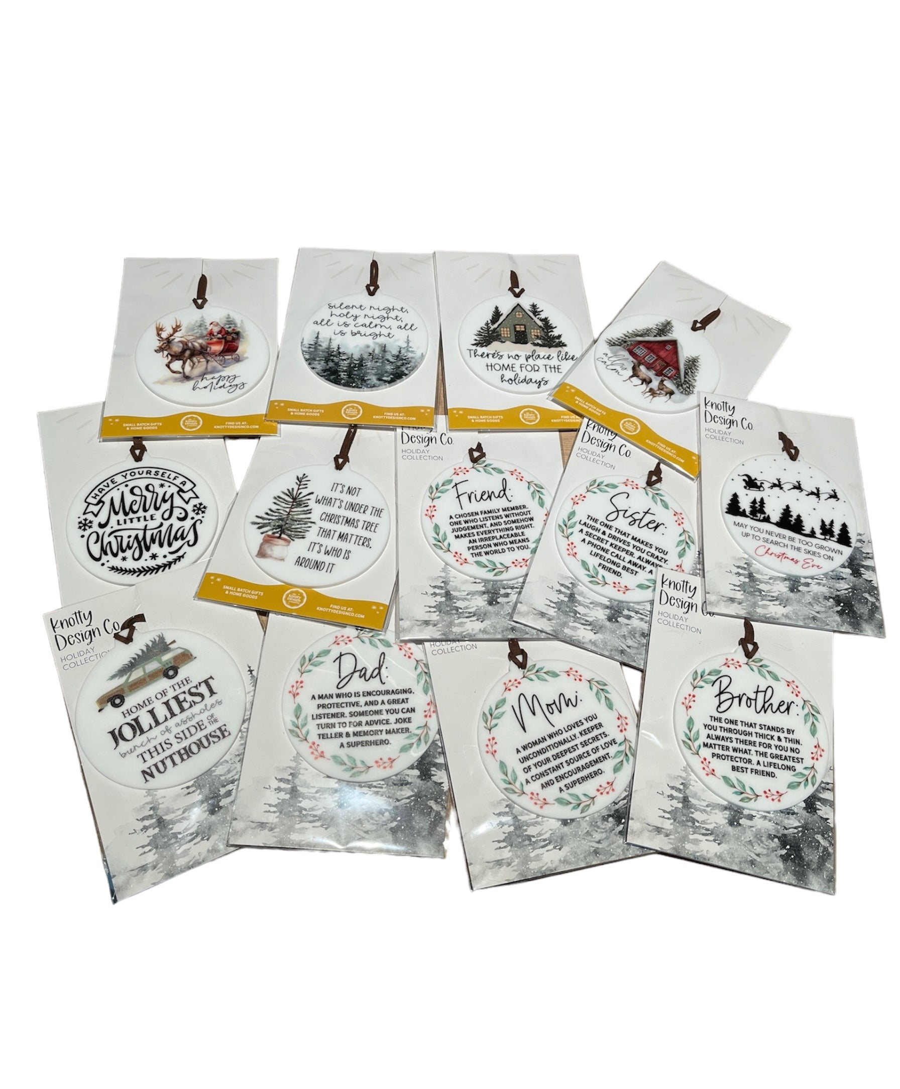 Acrylic Christmas ornaments