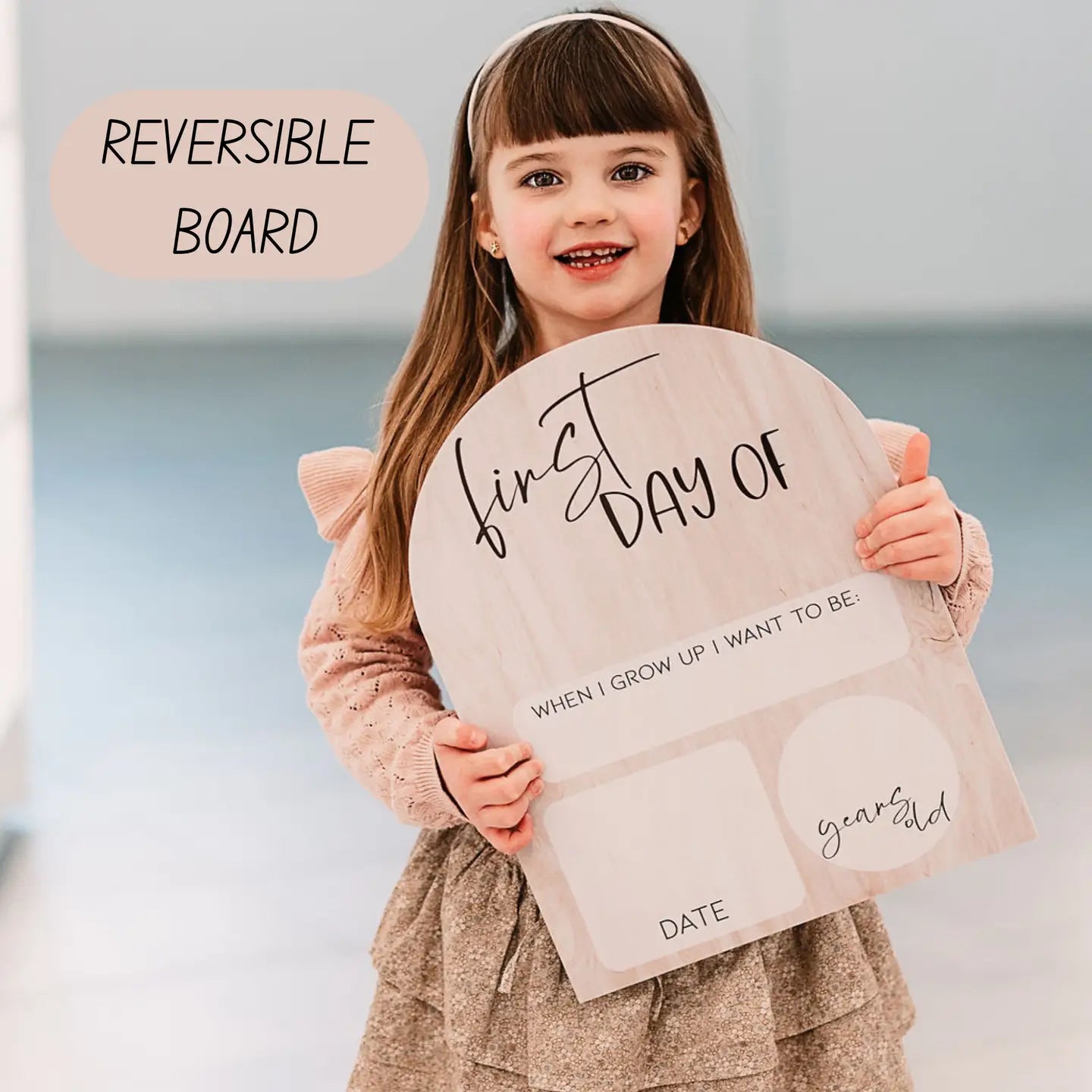 Reversible Back To School Dry Erase Arch Board