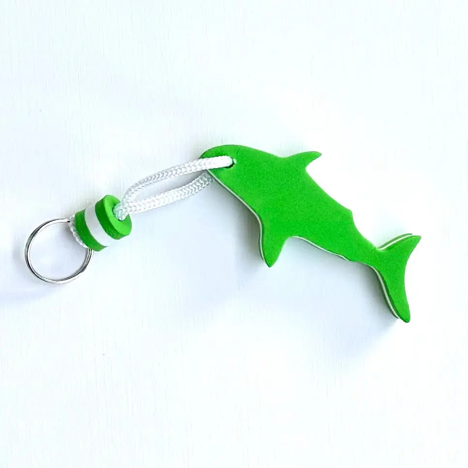 Aqua Shark Floating Keychain
