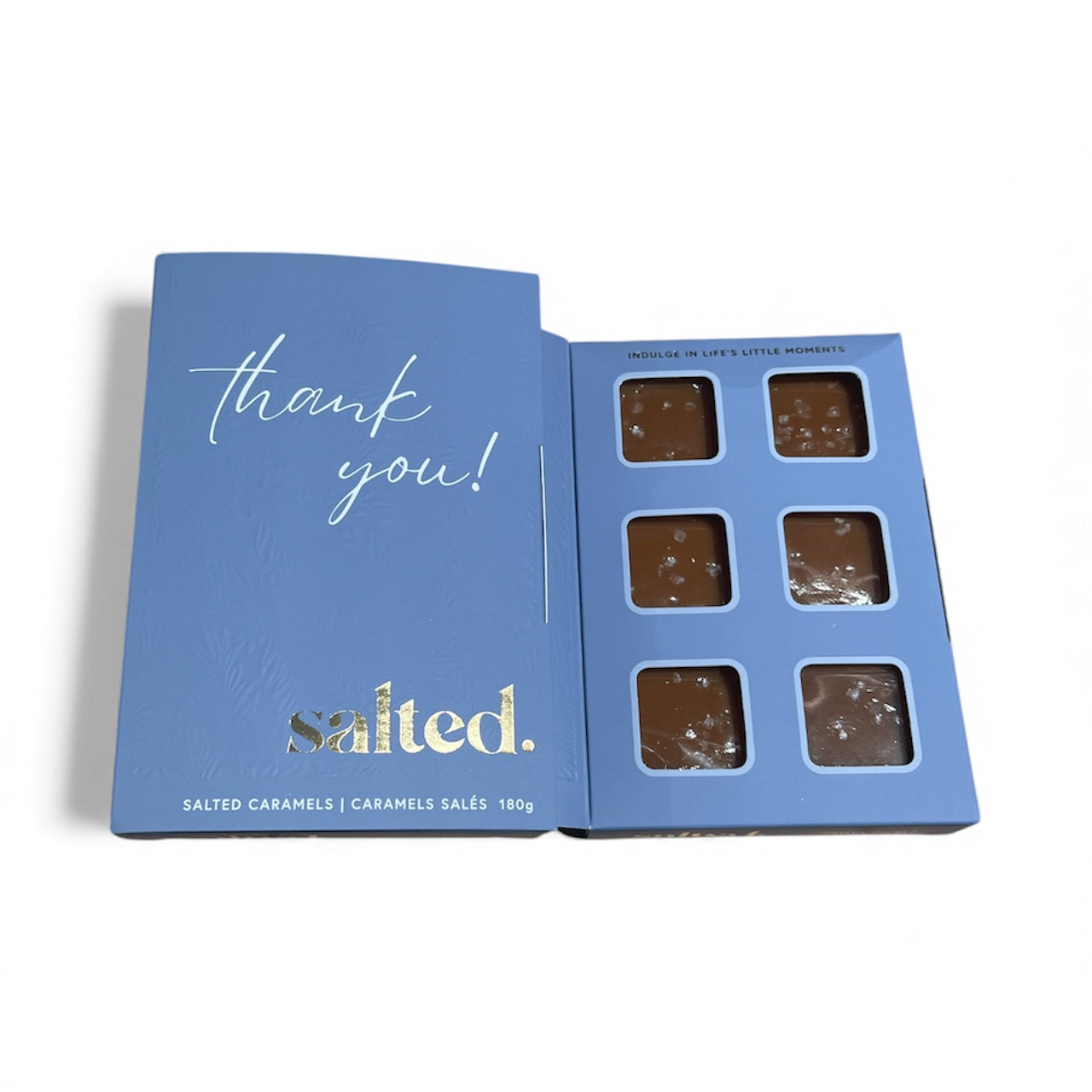 Thank You Box Of 6 Salted Caramels