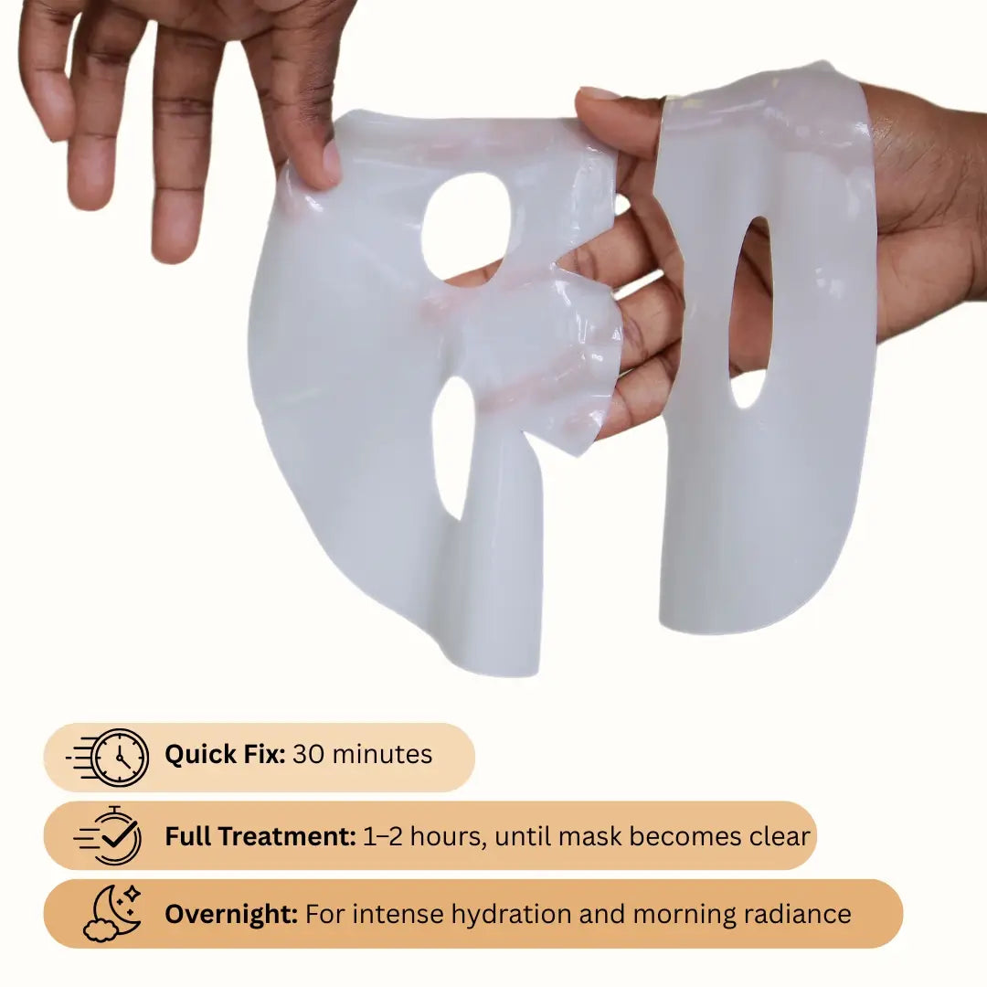Melting masks- collagen & vitamin c