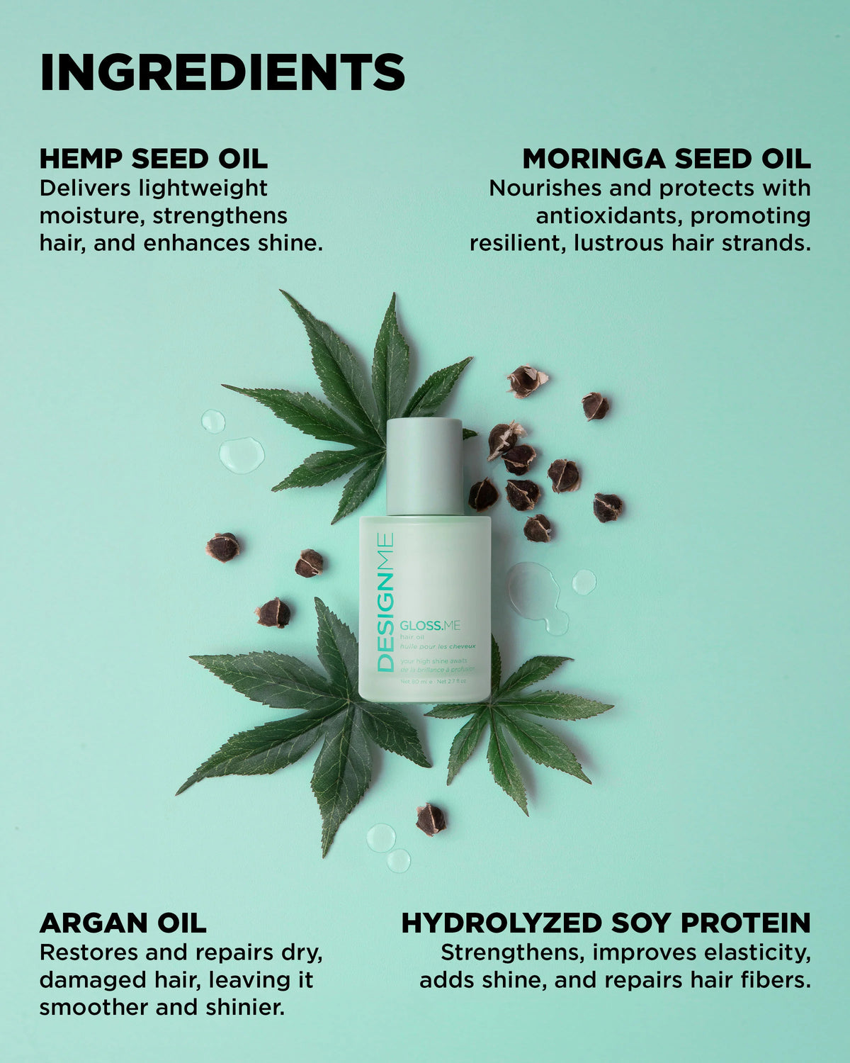 Design Me- Gloss me hair oil