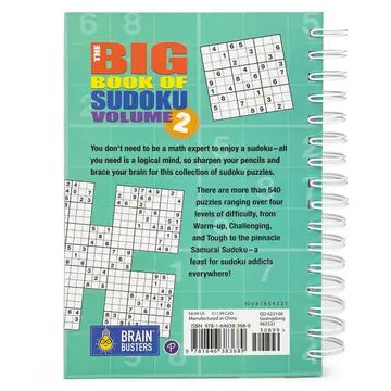 The Big Book Of Suduko