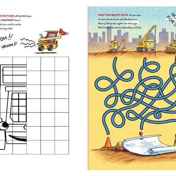 Goodnight, Goodnight, Construction Site Sticker & Activity Book