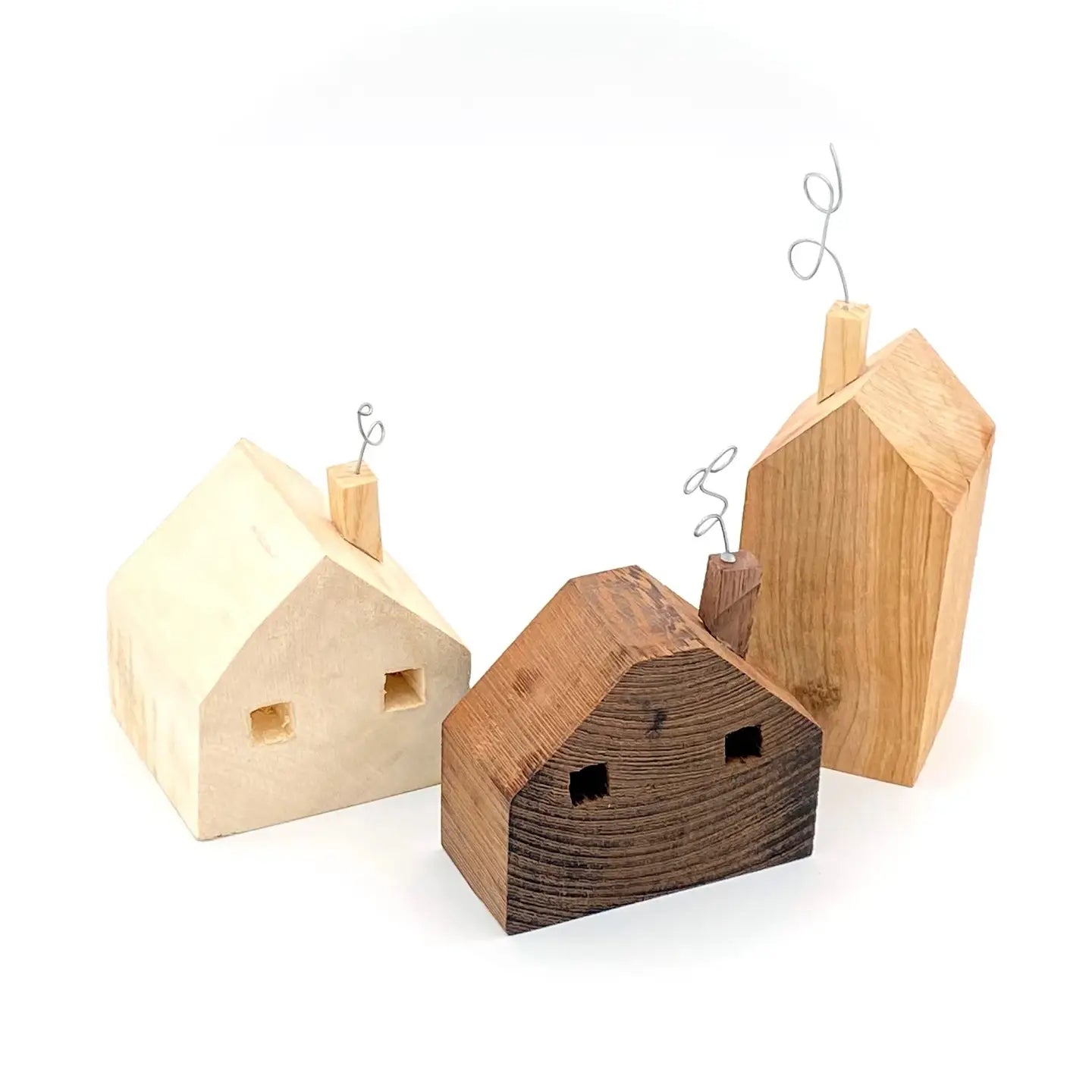 Wooden hand made Christmas decor