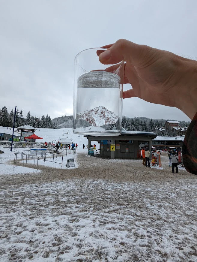 Whistler Blackcomb collection Glass set