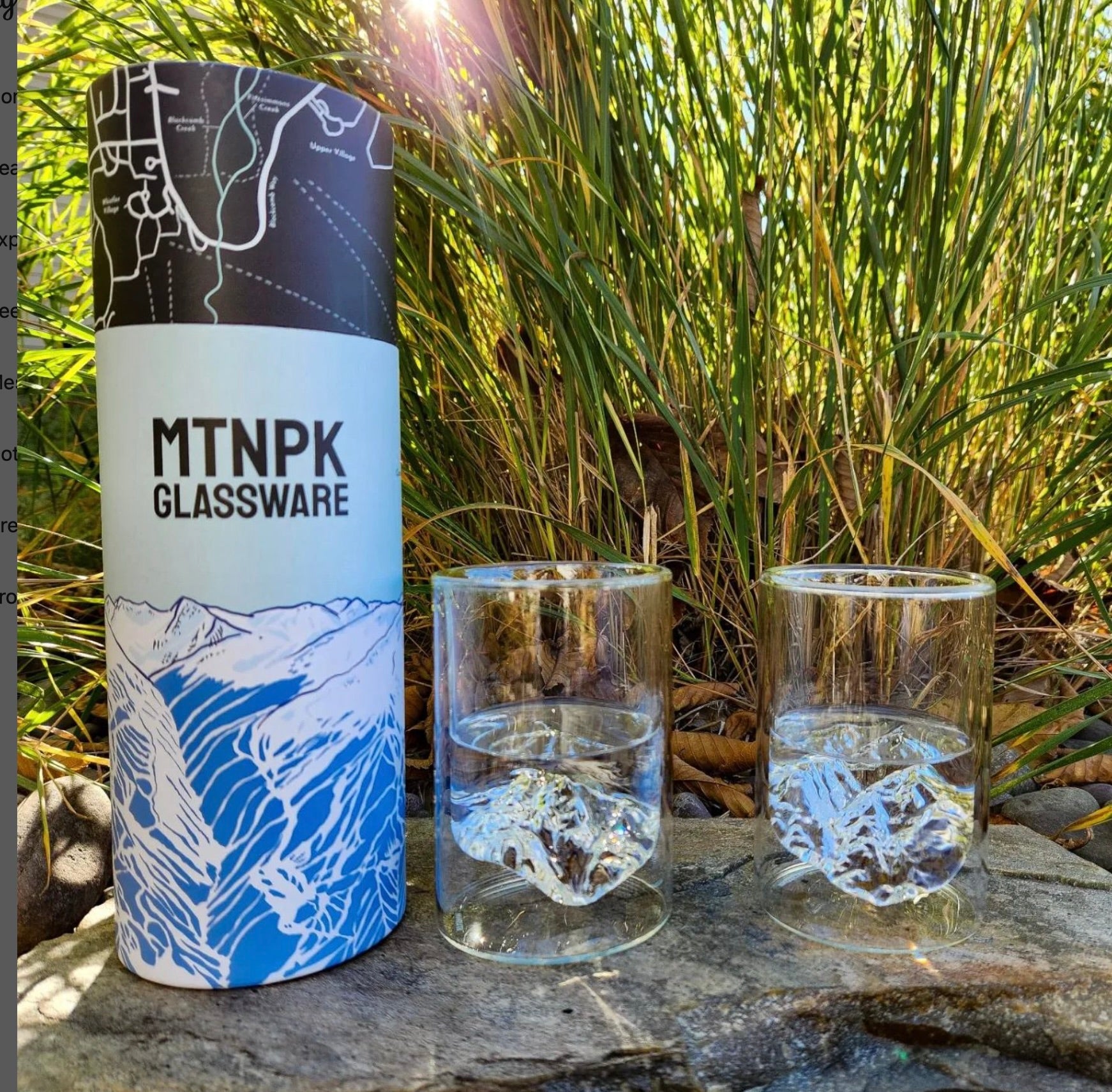 Whistler Blackcomb collection Glass set