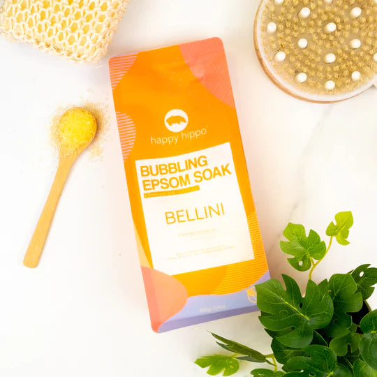 Epsom salts bubble bath