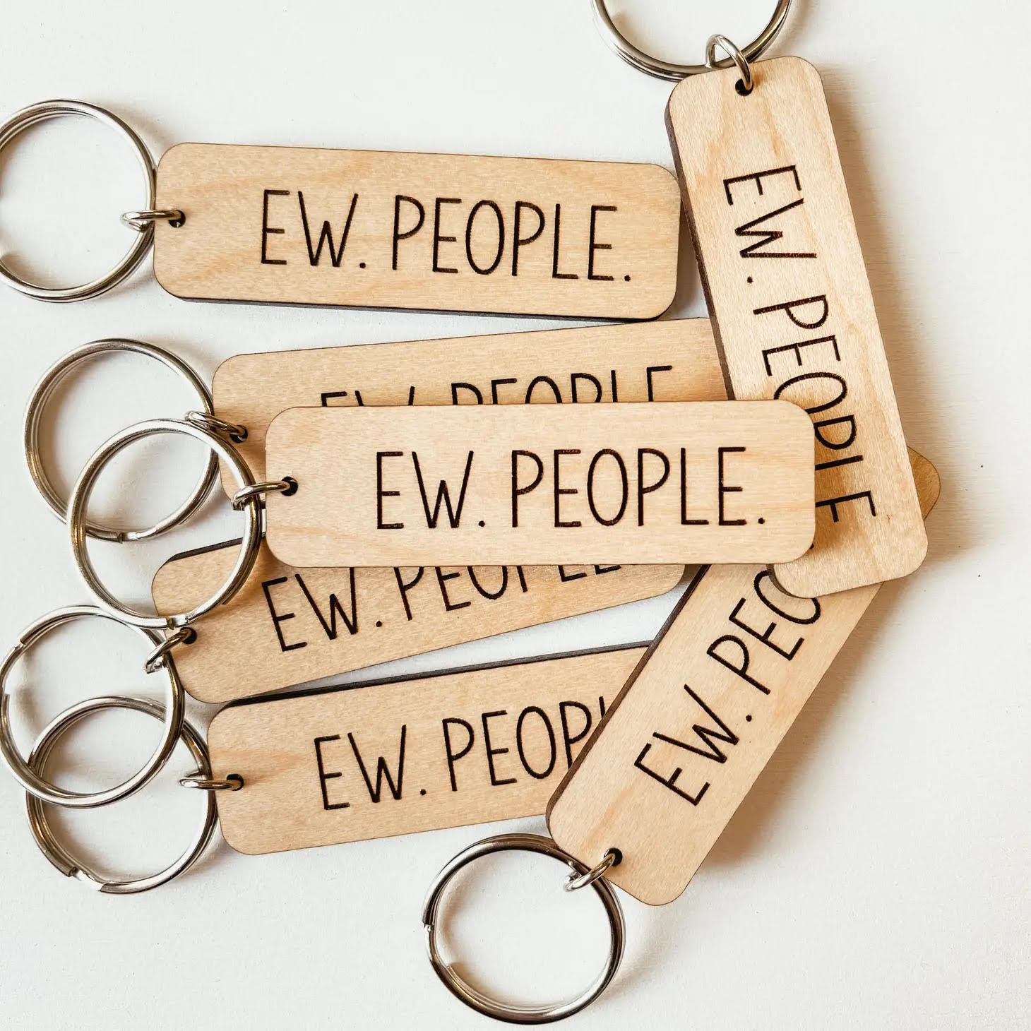 Wooden Keychains