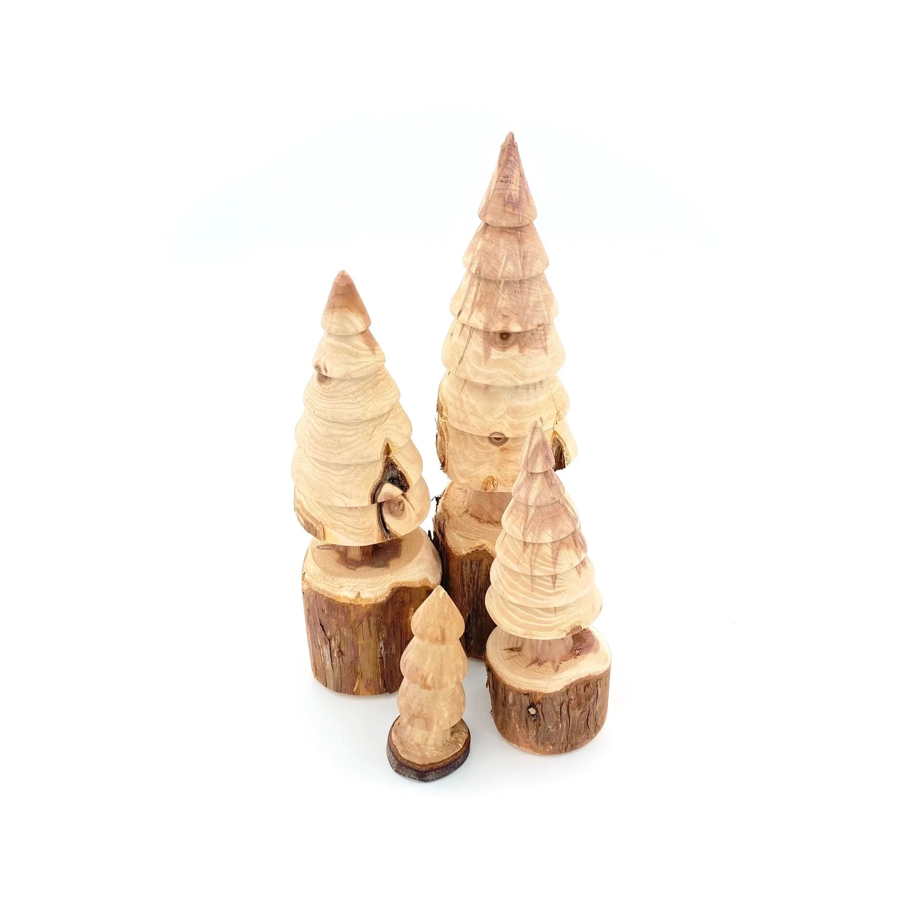 Wooden hand made Christmas decor