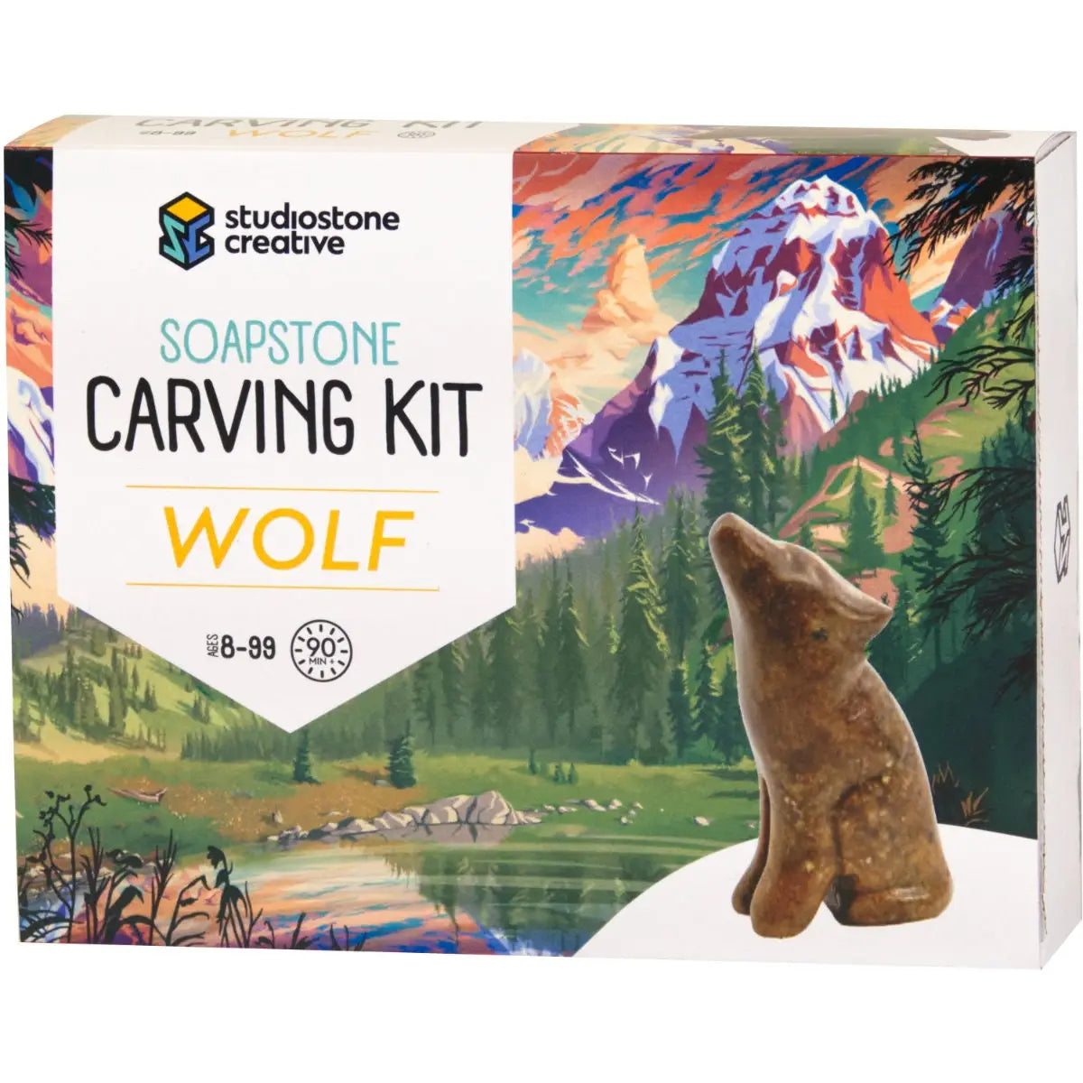 wolf-soapstone-carving-kit