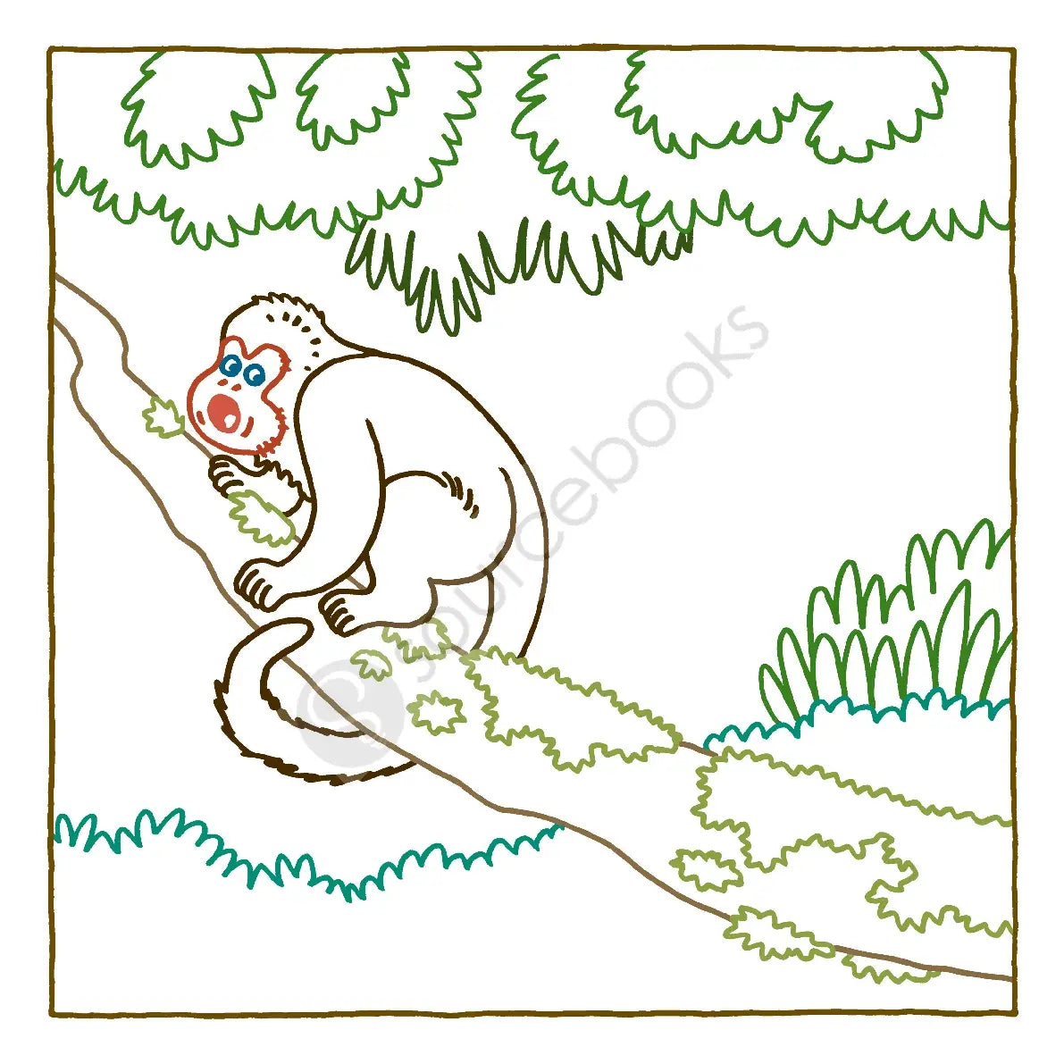 Magic Paper Coloring Book- Nature