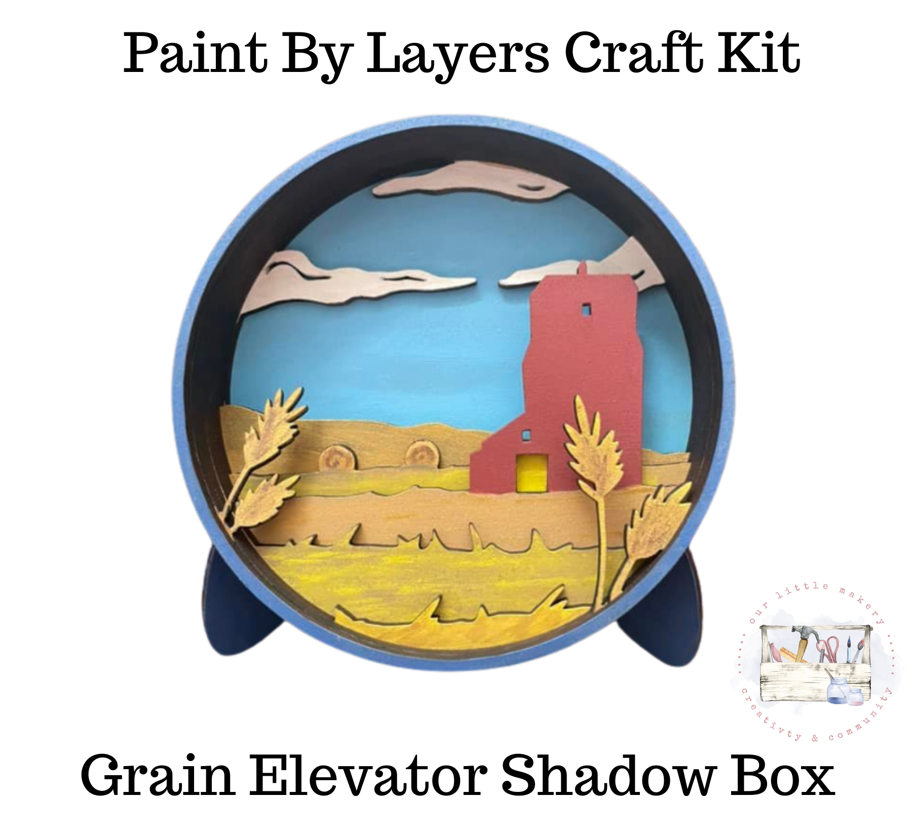 Paint by layers craft kits