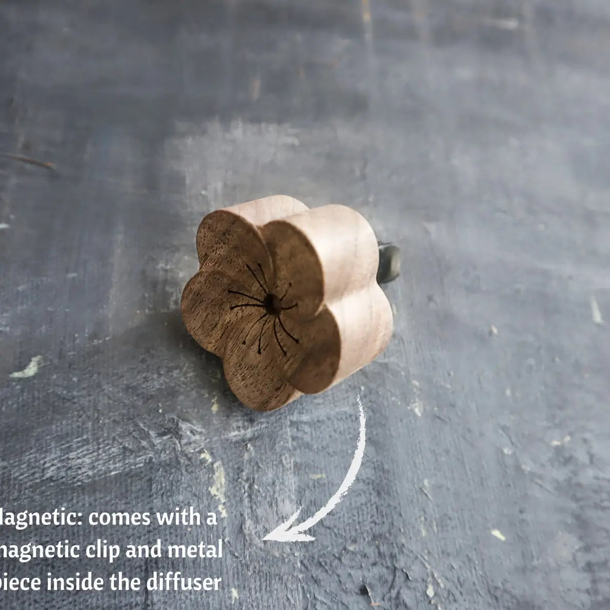 Wooden Essential Oil Diffuser For Car Air Freshener/Incense holder