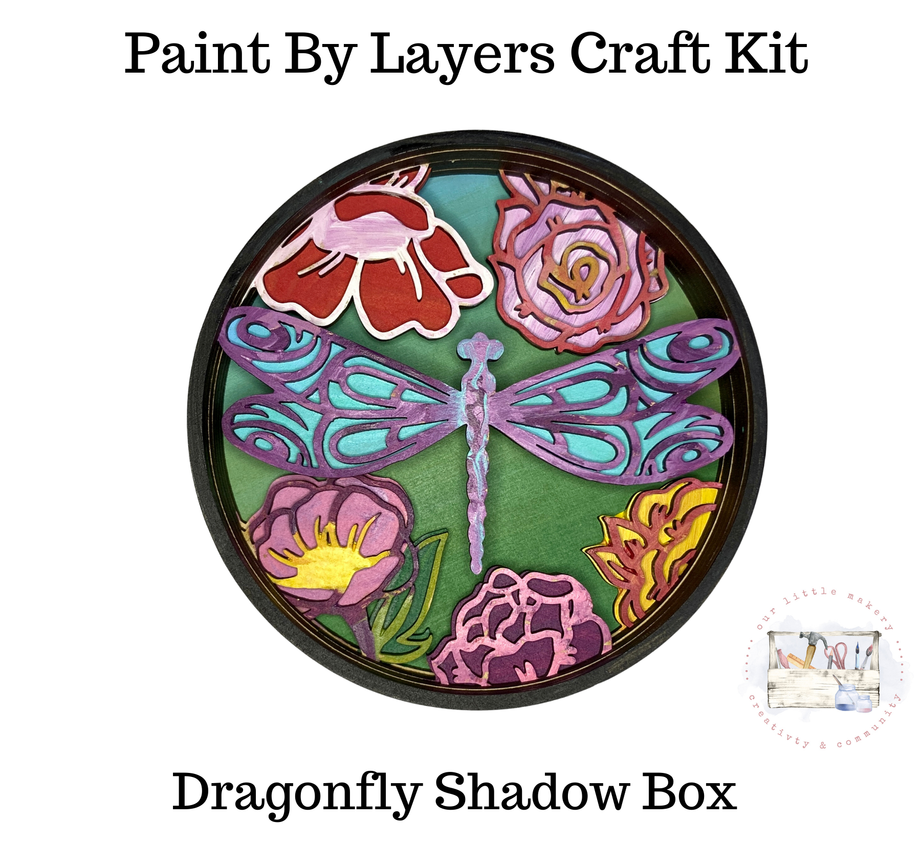 Paint by layers craft kits