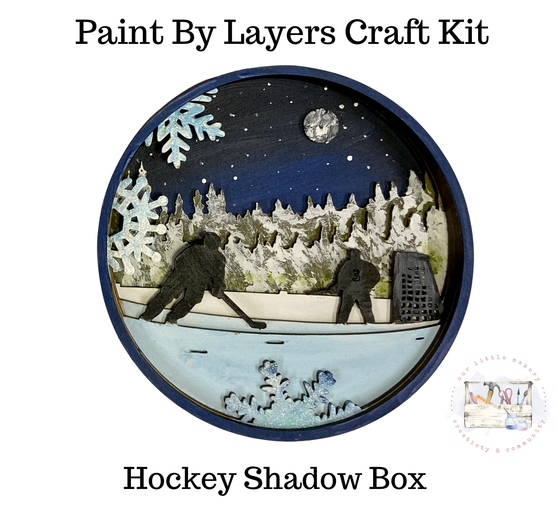 Paint by layers craft kits