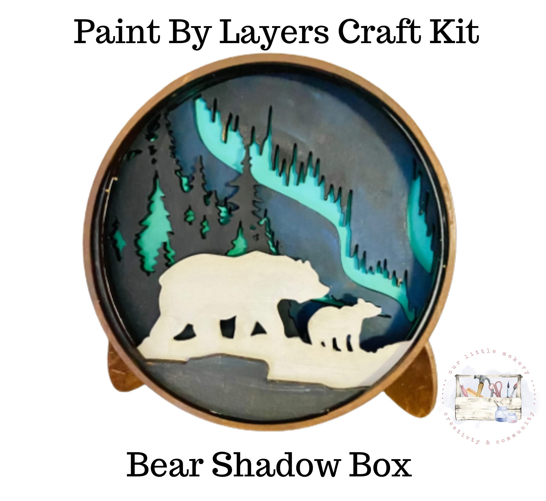 Paint by layers craft kits