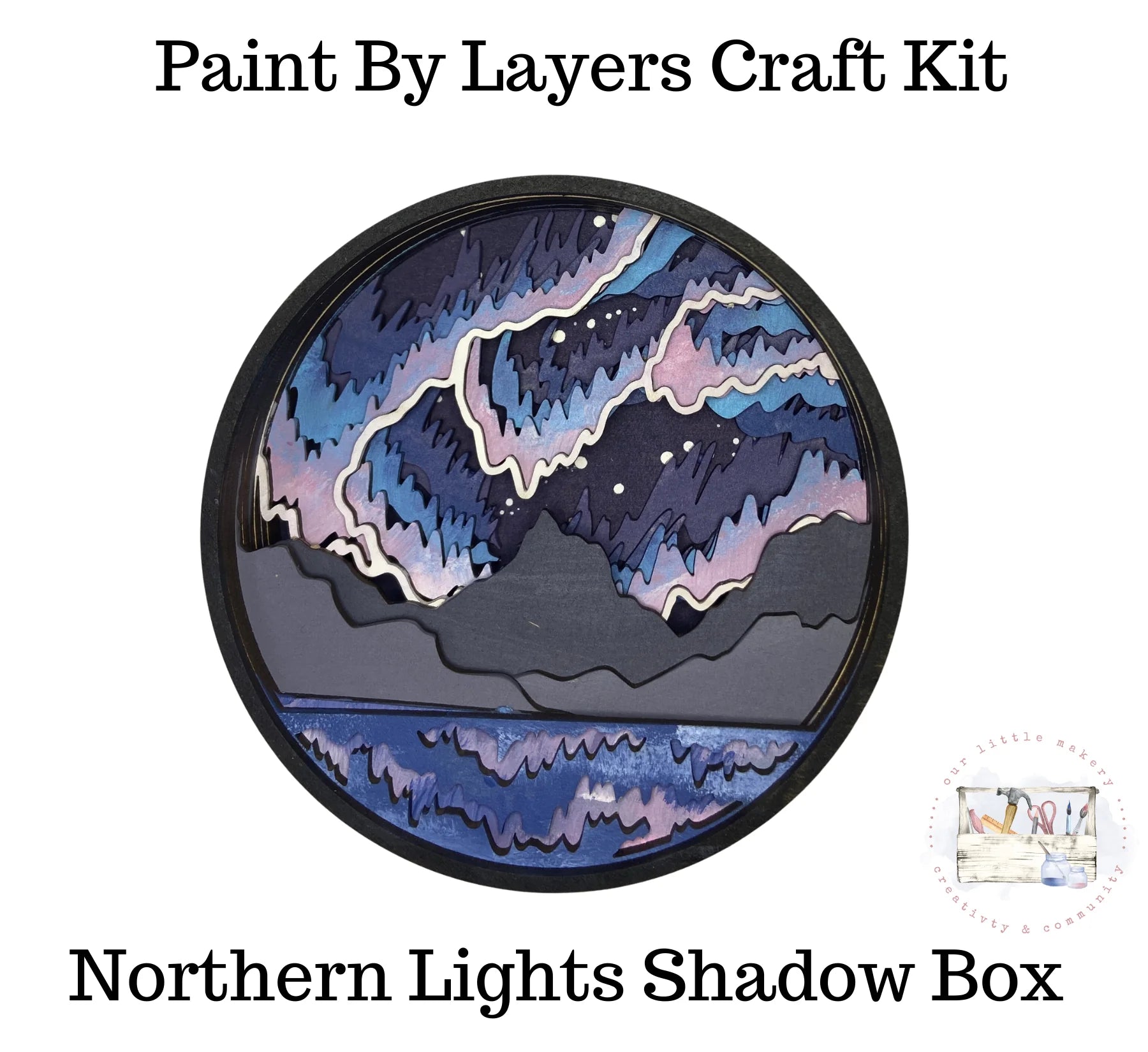 Paint by layers craft kits
