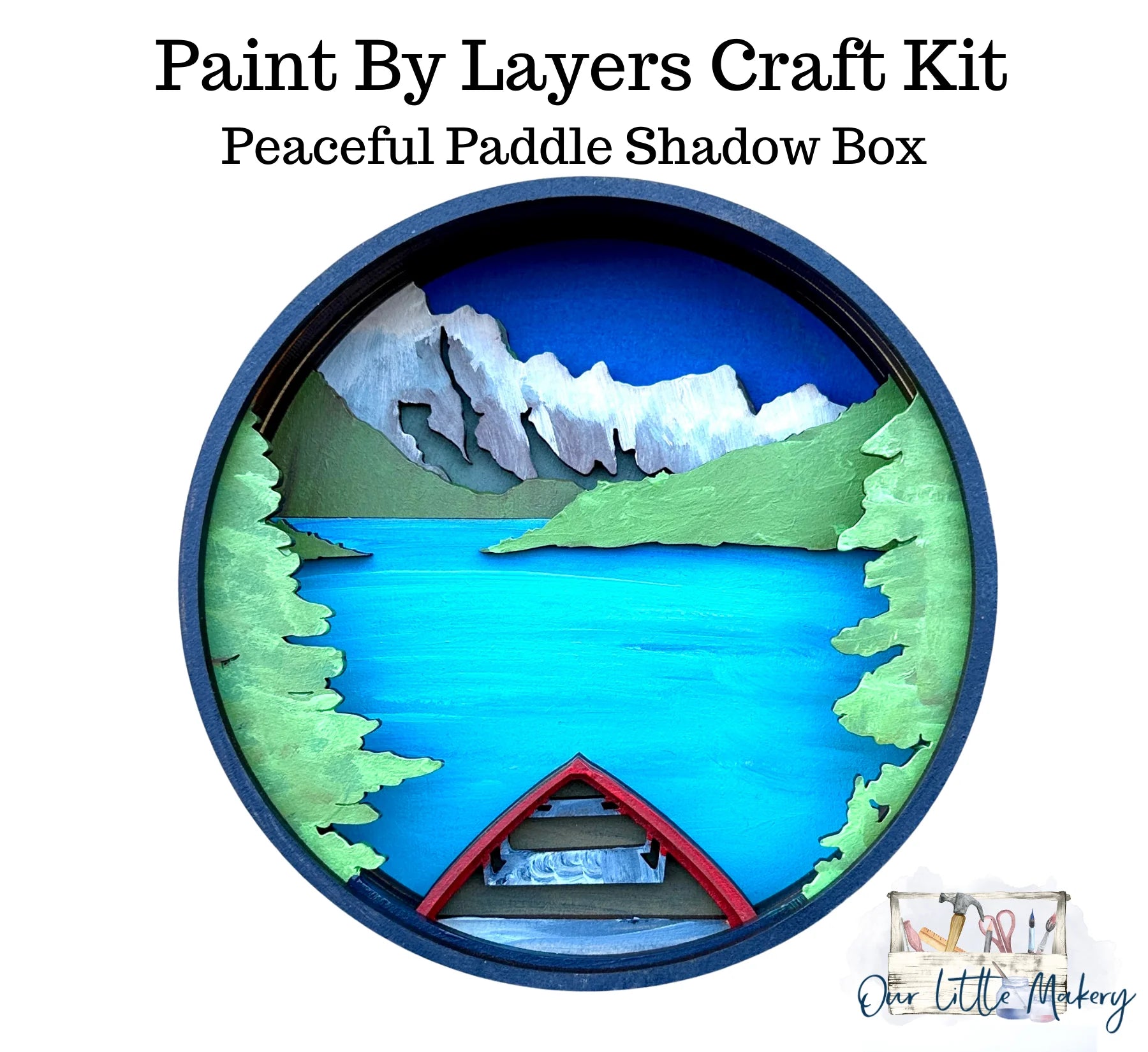 Paint by layers craft kits