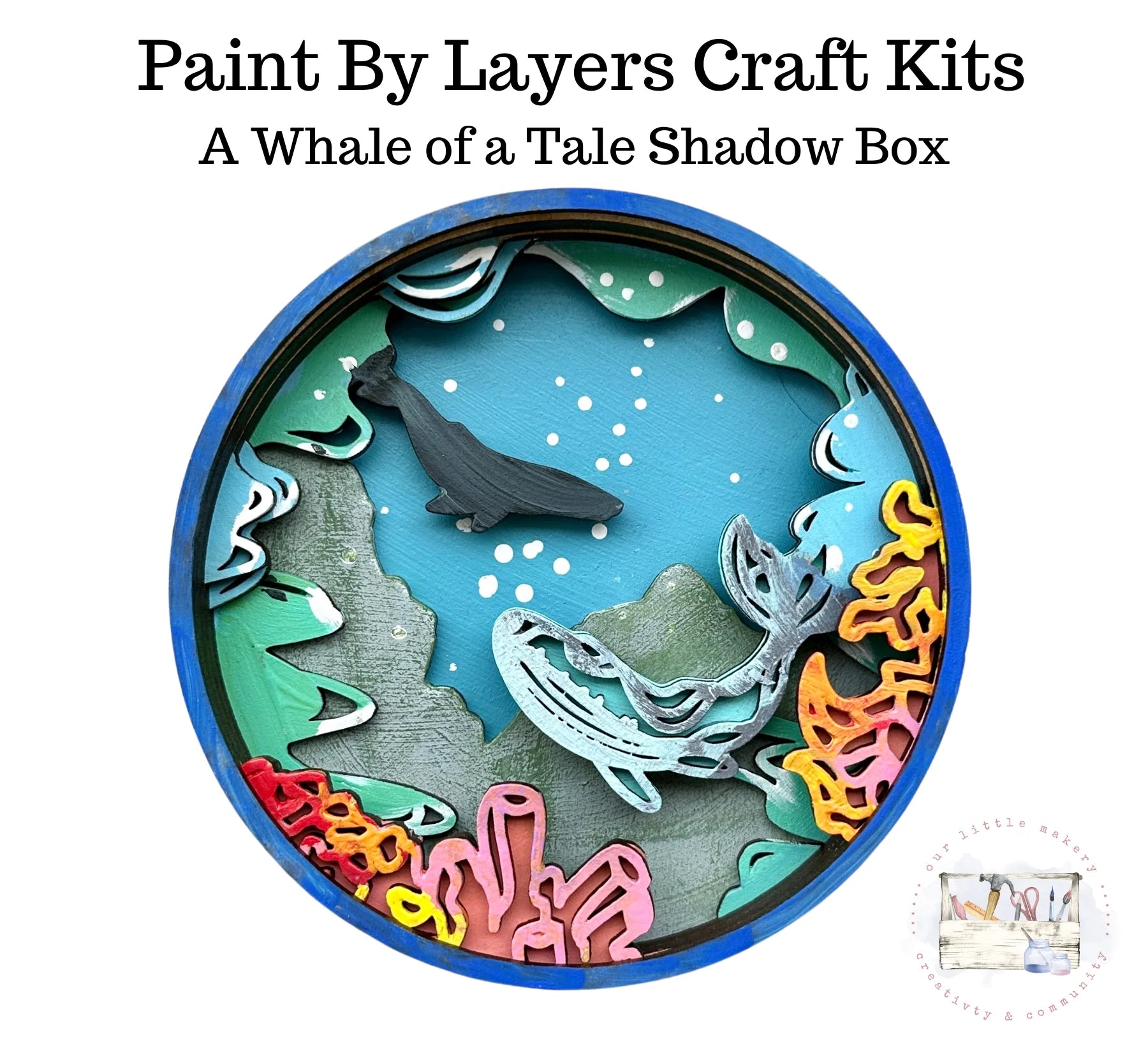 Paint by layers craft kits