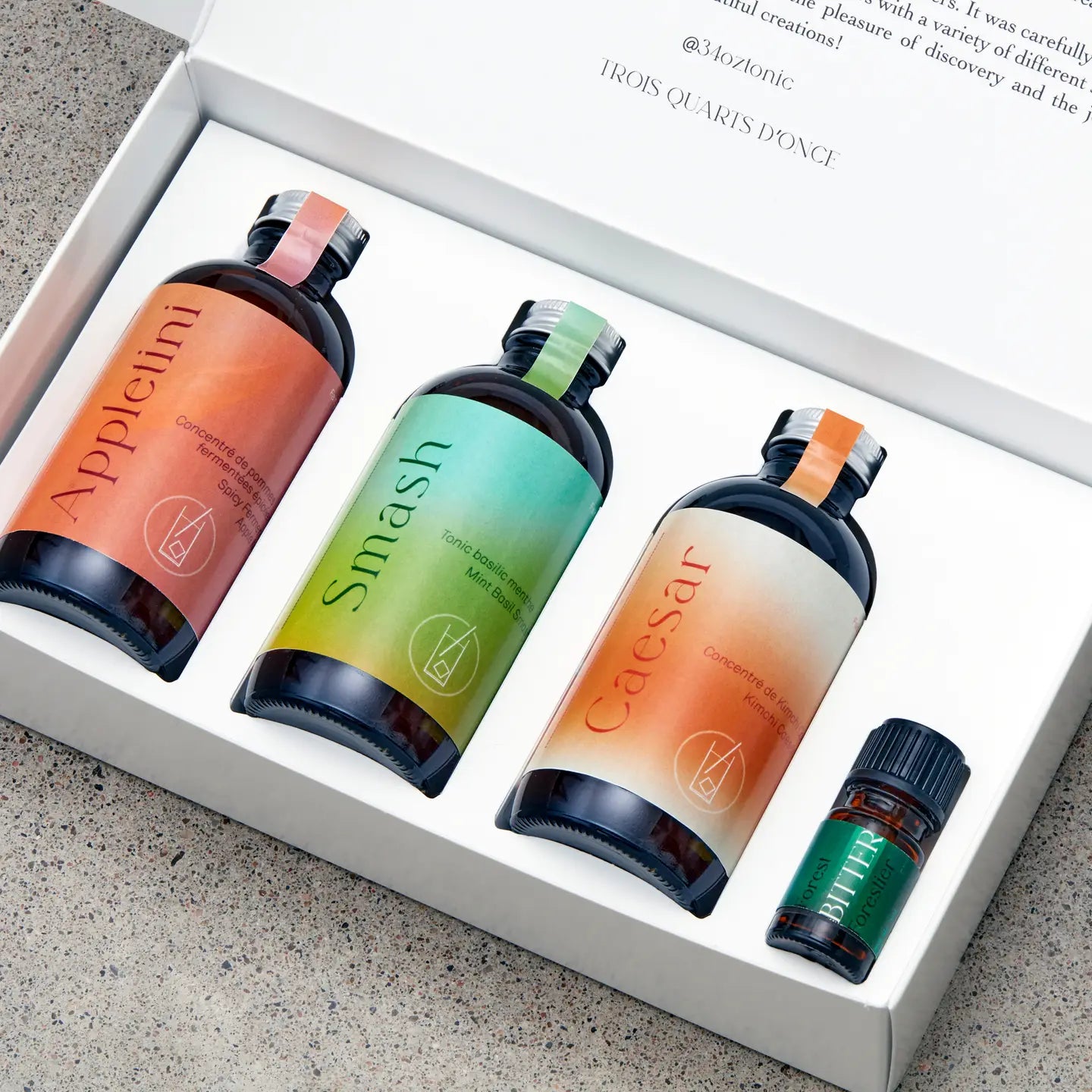 Cocktail Kit For Clear Spirits Or Mocktails