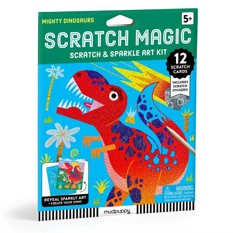 Mighty Dinosaurs Scratch Magic Kit